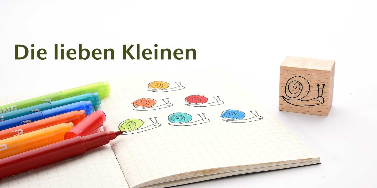 Neue kleine Stempel