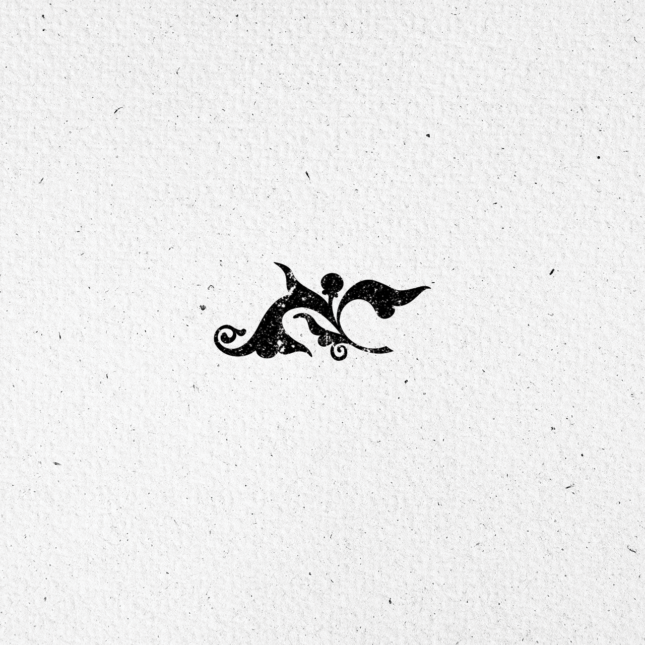 Motivstempel Titel: Igrika Ornament · Blüten und Blätter (klein)