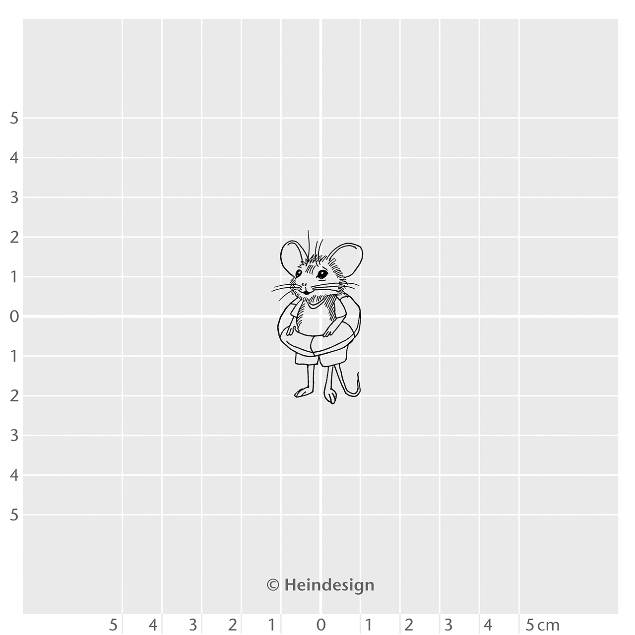 Motivstempel Titel: Susi Schwimmmaus