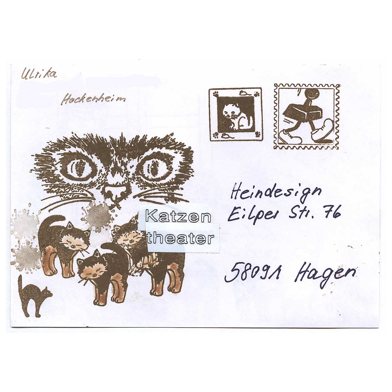 Katzentheater gestaltet von Ulrika aus Hockenheim