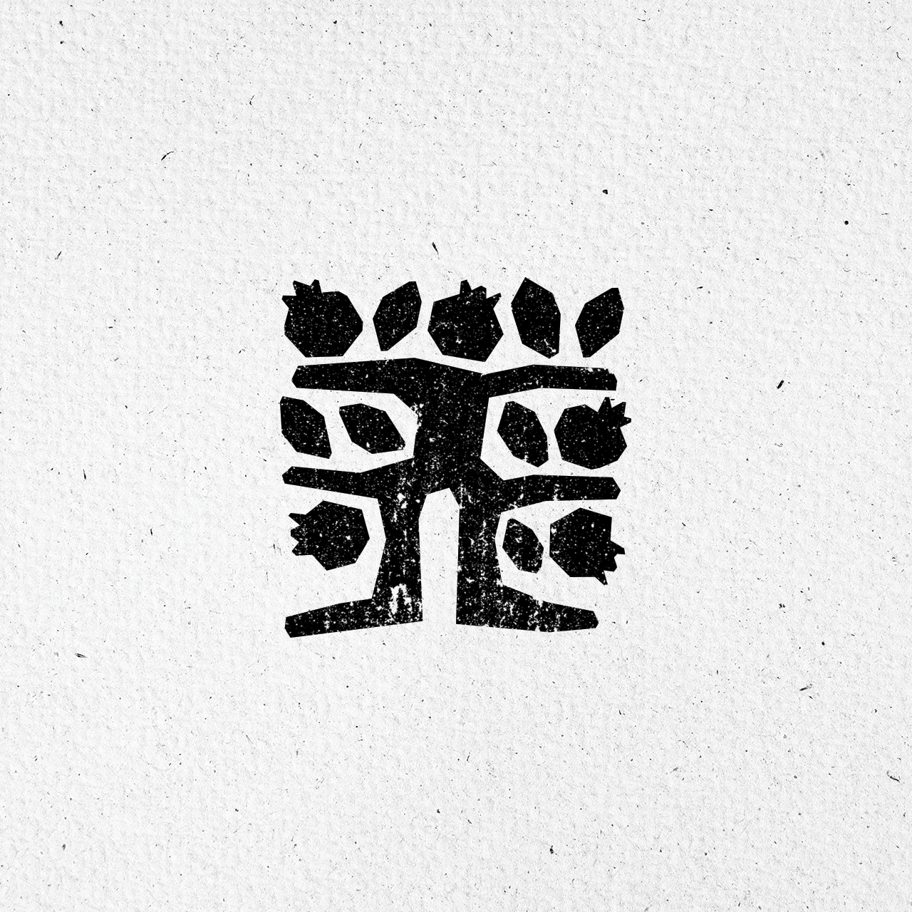 Motivstempel Titel: Igrika Folk · Der Baum