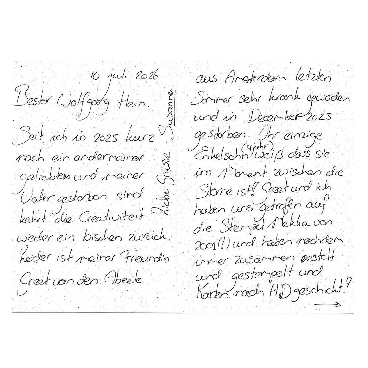 Das Welltall unendliche Weiten gestaltet von Susanna aus Weesp