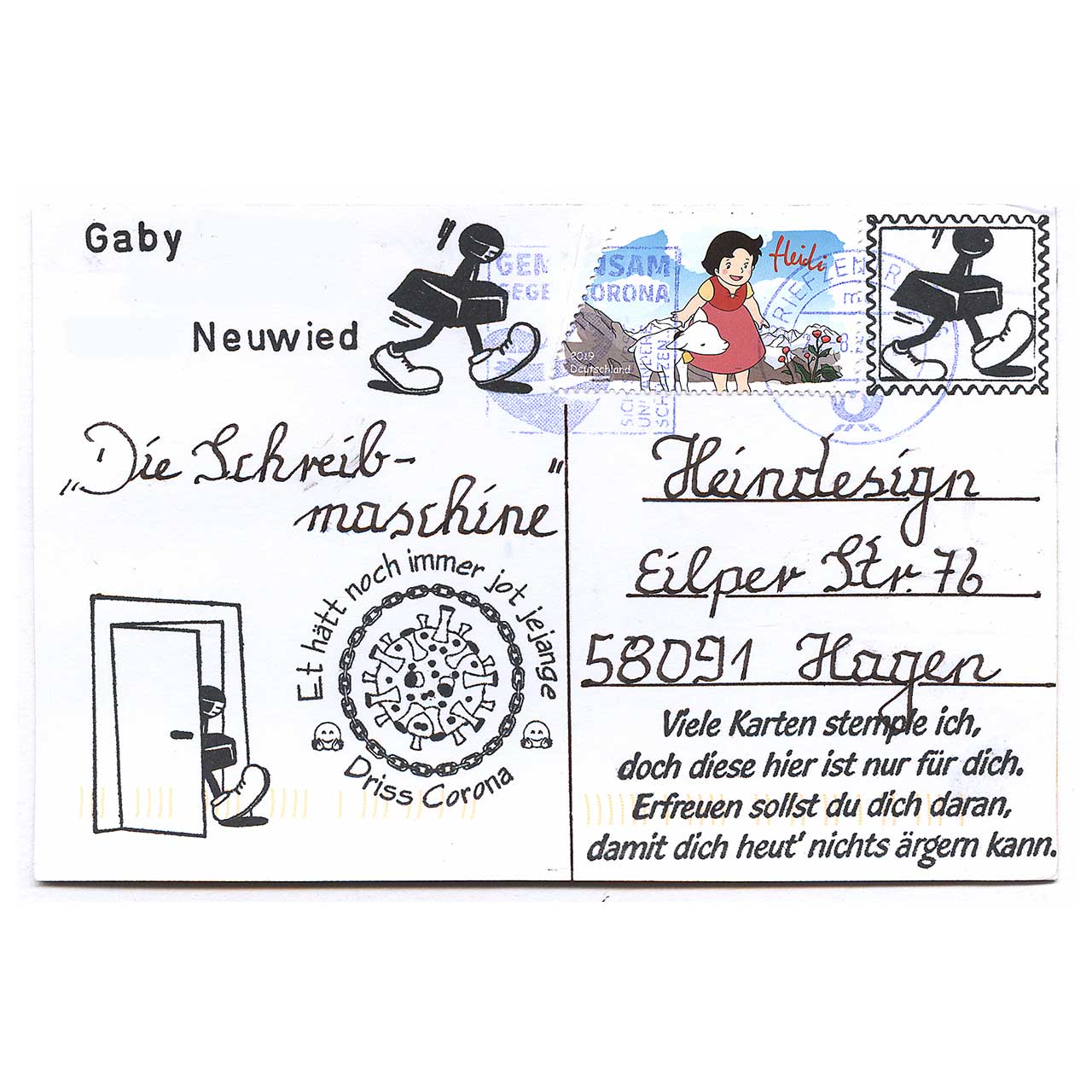 Die Schreibmaschine II gestaltet von Gabriele aus Neuwied