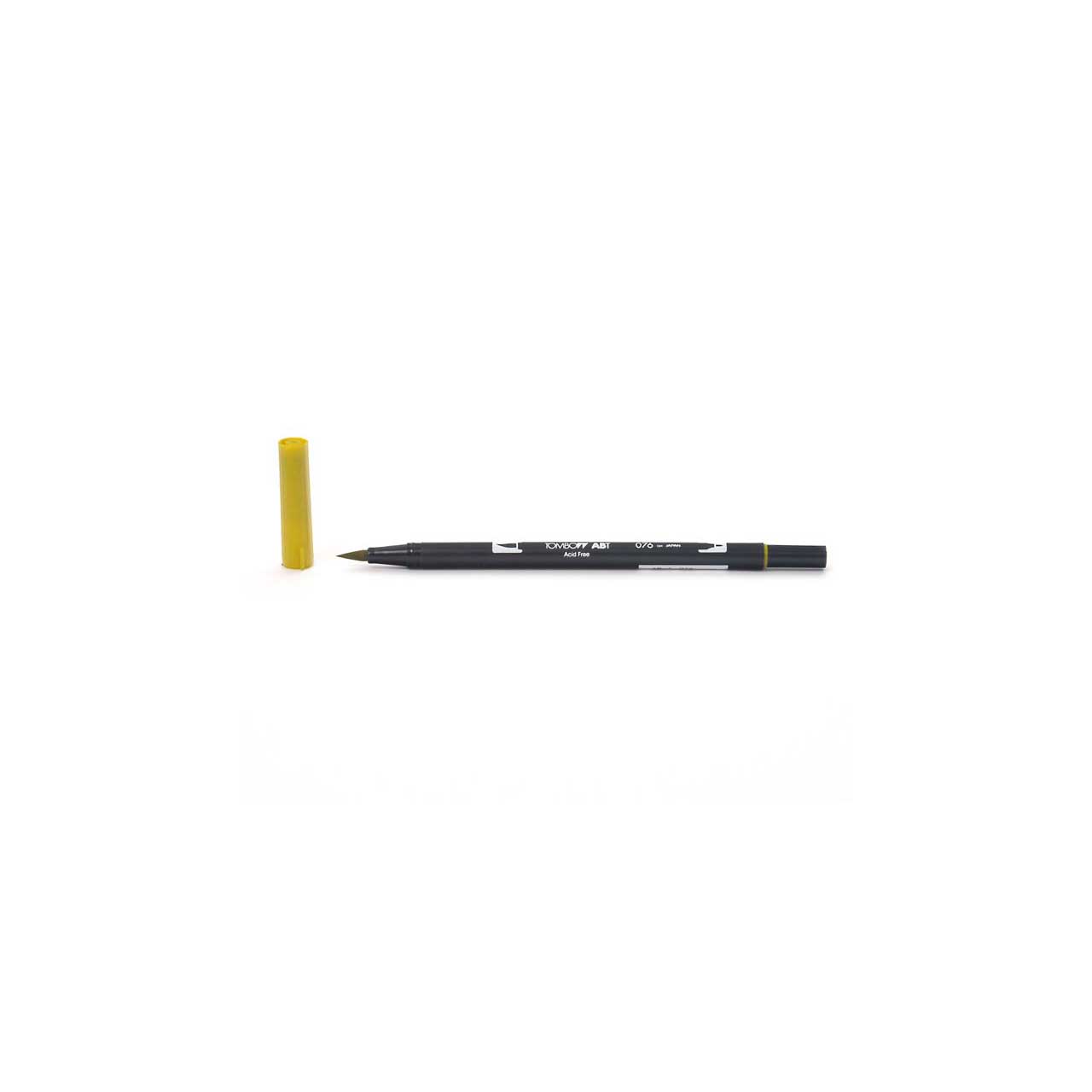 Tombow Dual Brush Pen - Green Ochre - Grün Ocker Tombow Dual Brush Pen - Green Ochre - Grün Ocker