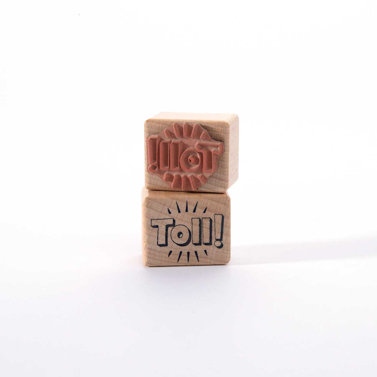 Motivstempel Titel: Toll!