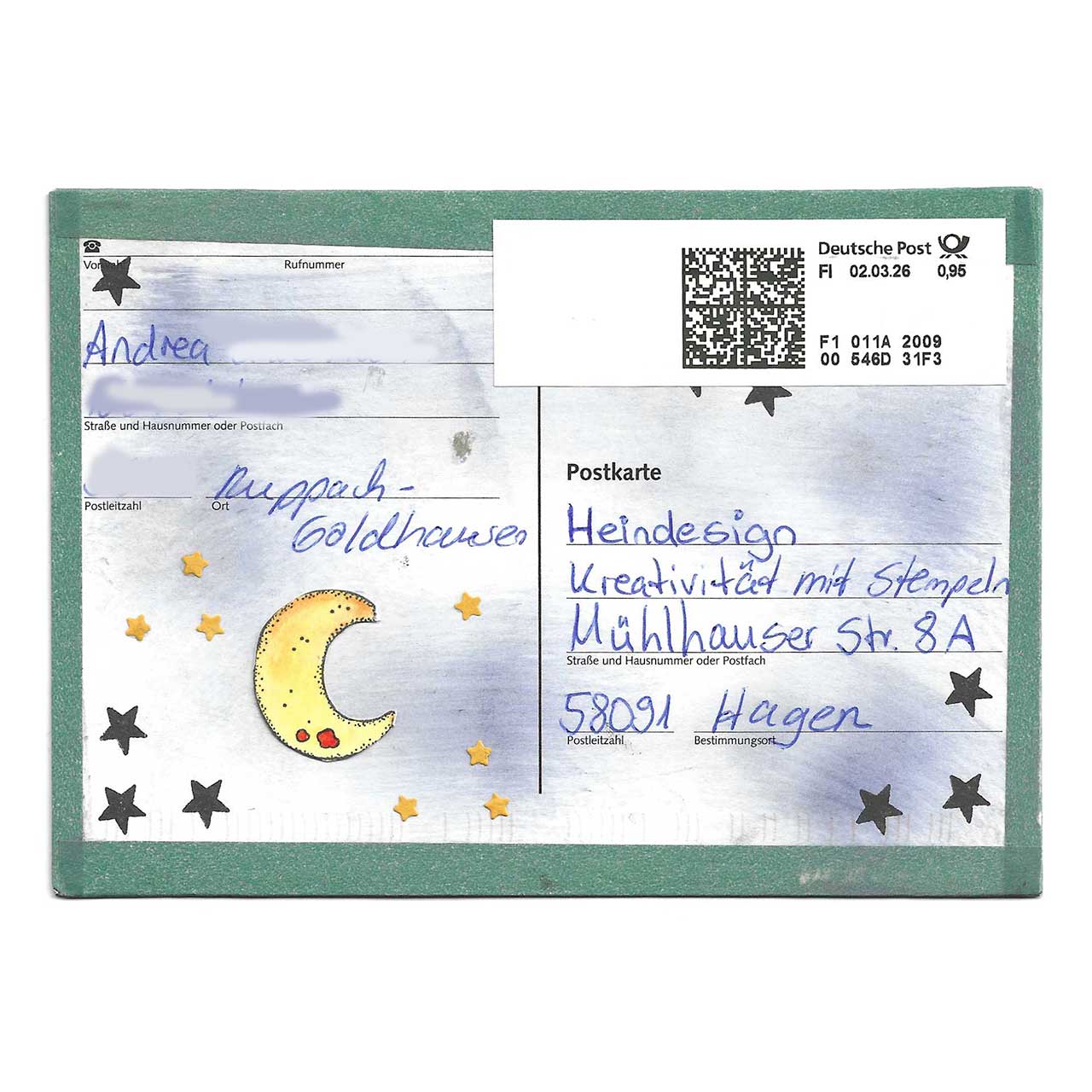 Das Welltall unendliche Weiten gestaltet von Andrea aus Ruppach-Goldhausen