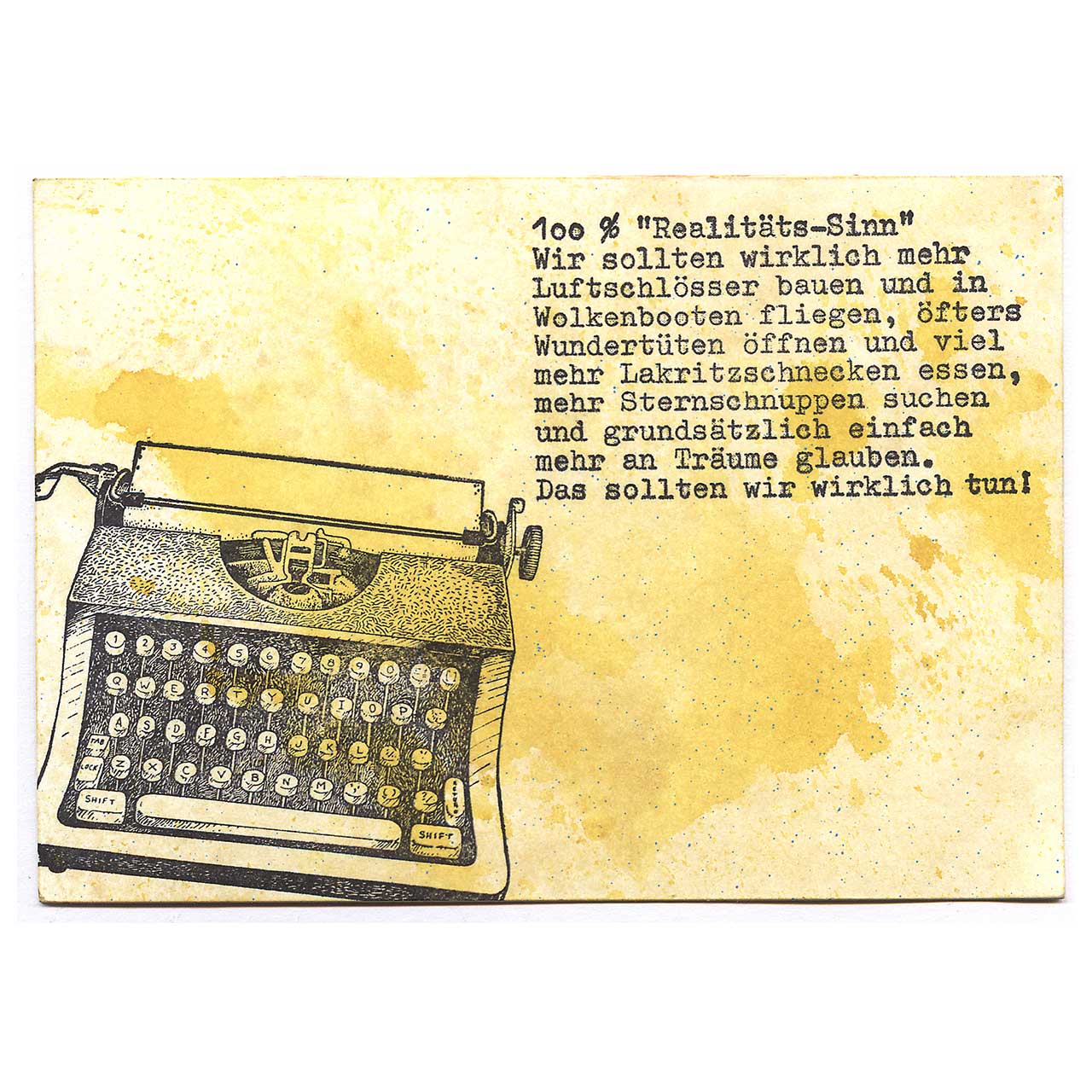 Die Schreibmaschine II