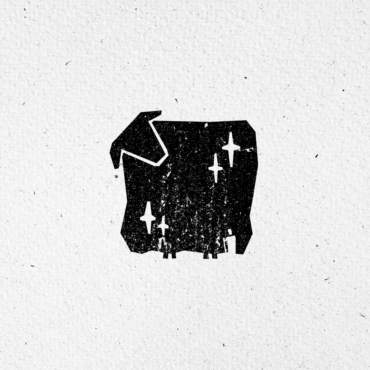 Motivstempel Titel: Igrika Folk · Das Lamm