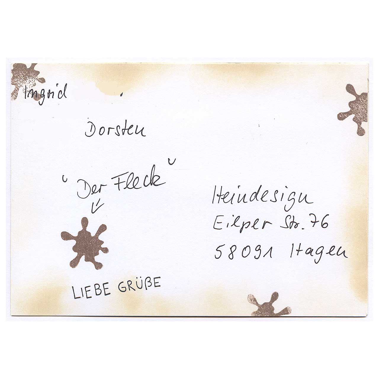 Der Fleck gestaltet von Ingrid aus Dorsten