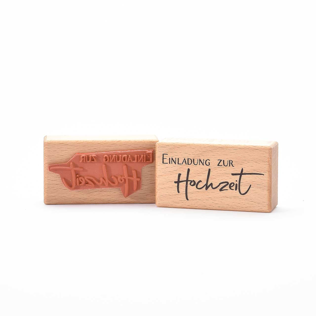 Motivstempel Titel: Einladung zur Hochzeit Motivstempel Titel: Einladung zur Hochzeit