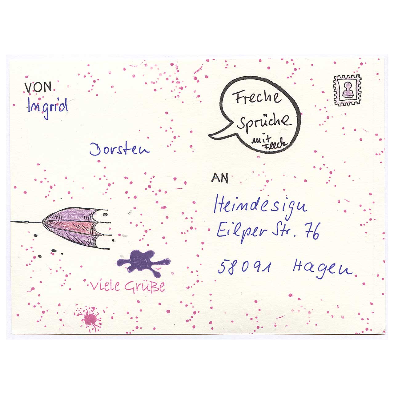 Der Fleck gestaltet von Ingrid aus Dorsten