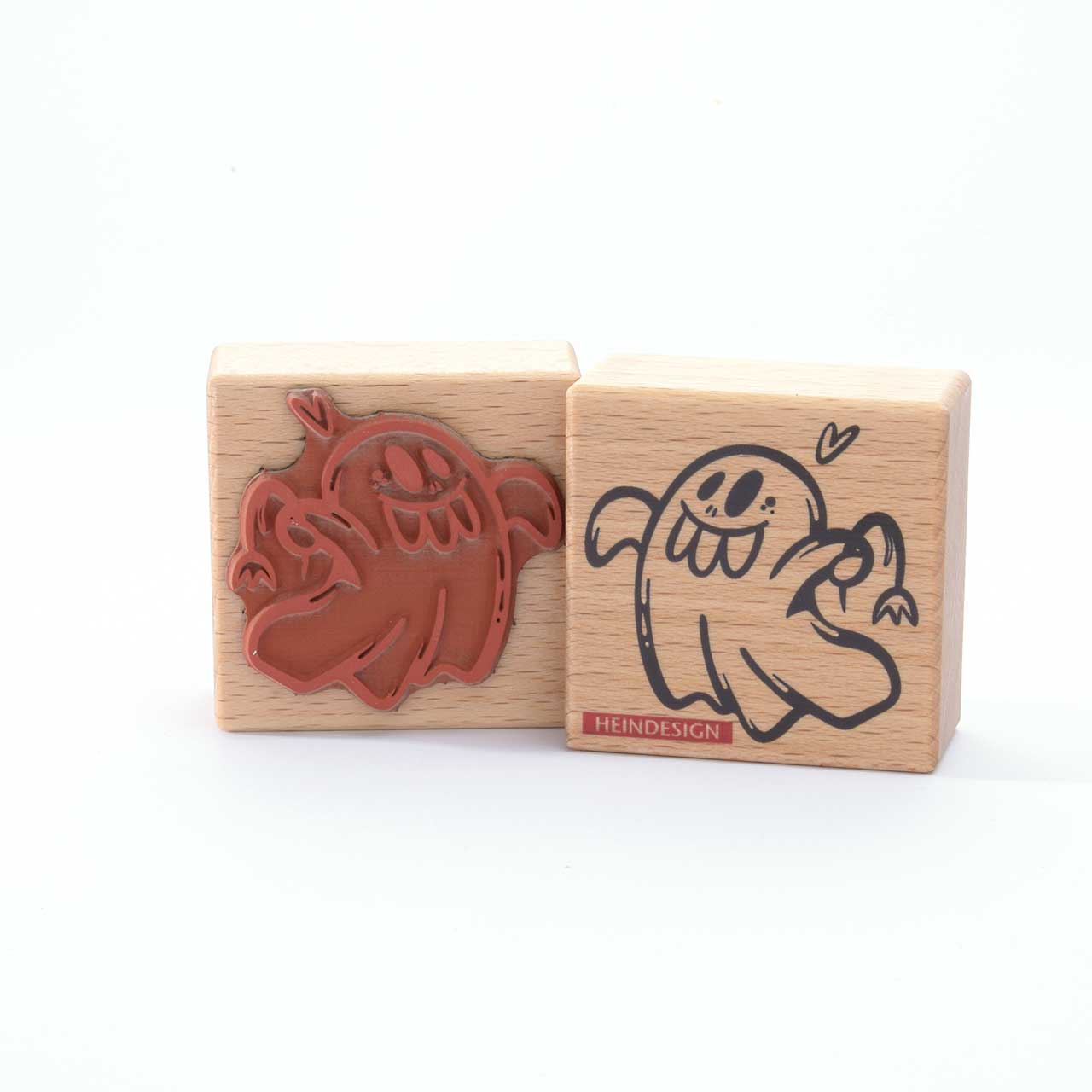 Motivstempel Titel: Geisty mit Herz