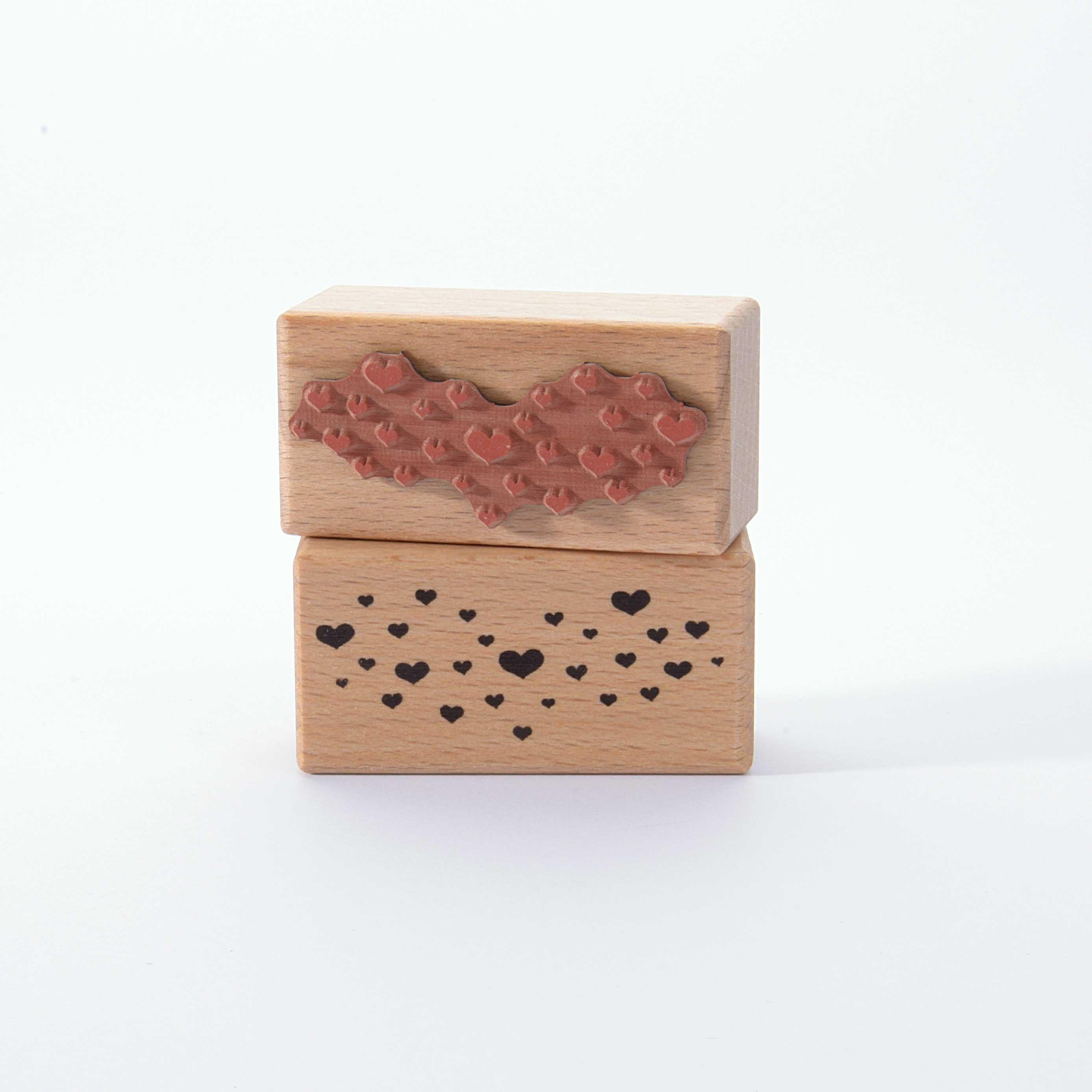 Motivstempel Titel: Herzen am Himmel Motivstempel Titel: Herzen am Himmel