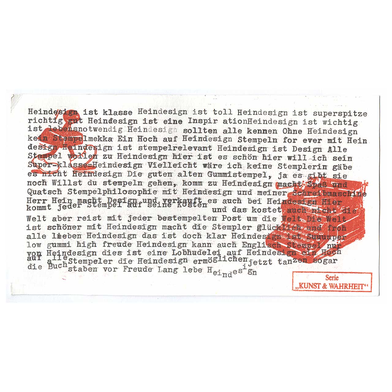 Die Schreibmaschine III