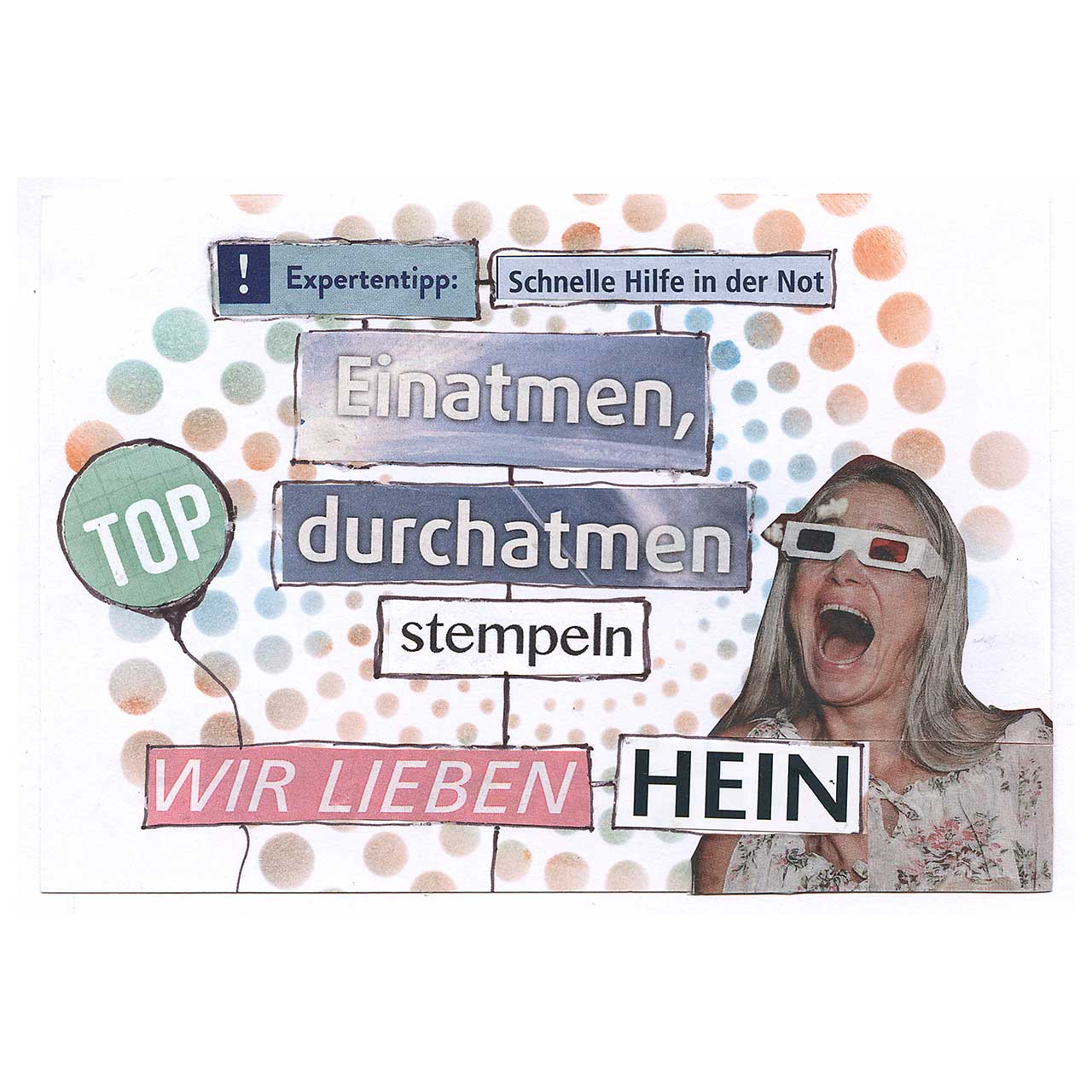 Kleb Dir was - Collage gestaltet von Anna-Rosa aus Berlin