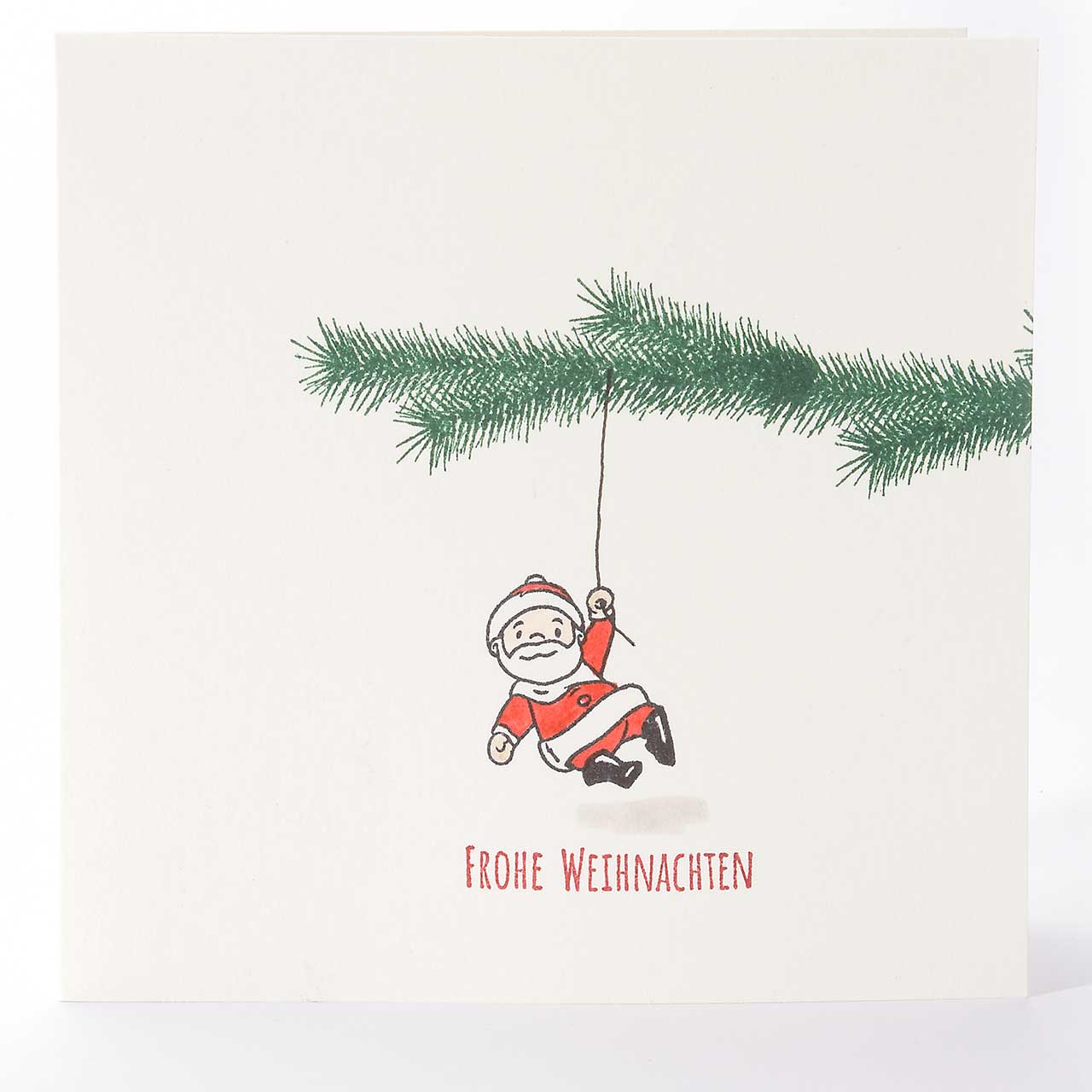 Der Weihnachtsmann hängt da so rum