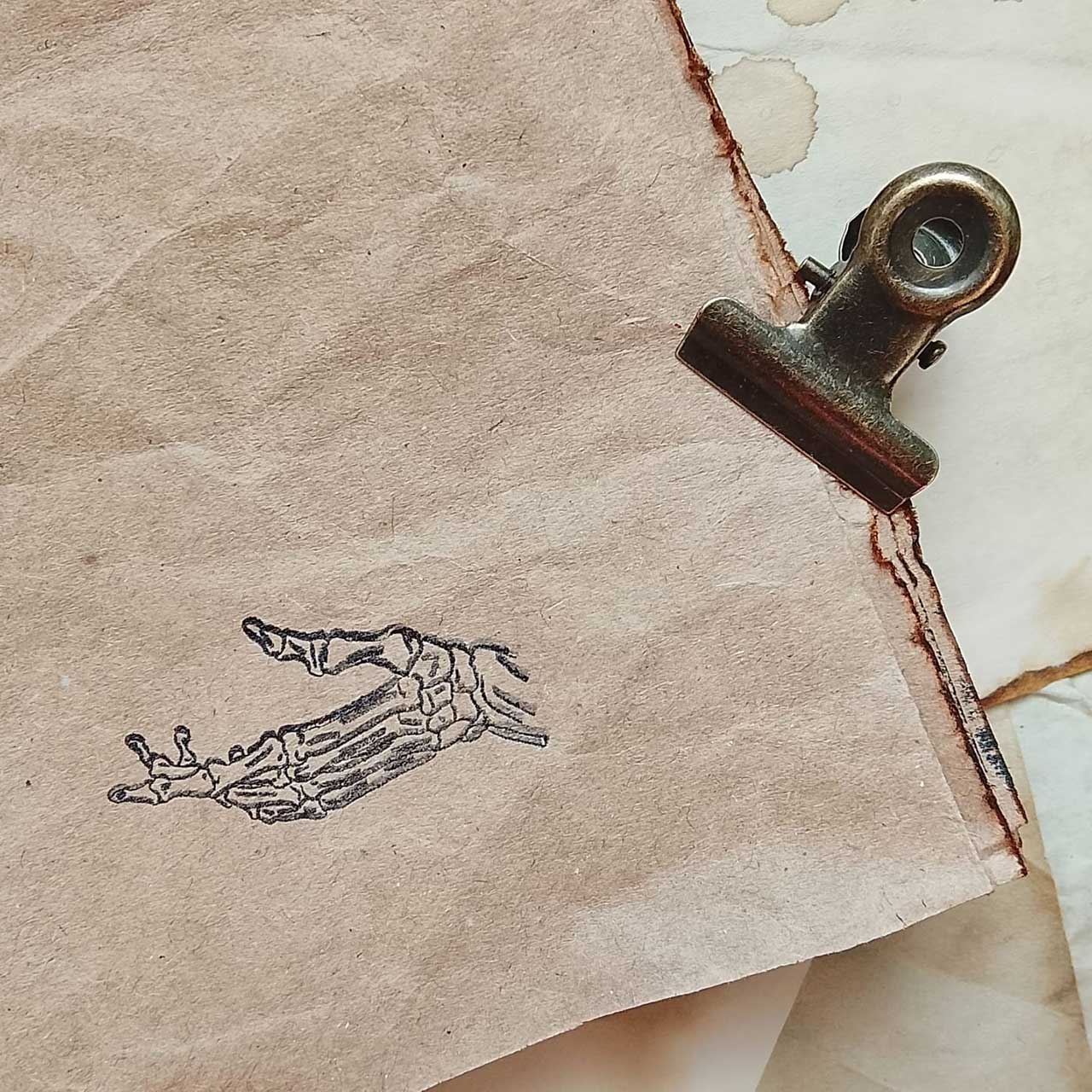 Motivstempel Titel: Judys Vintage Art · Left Hand