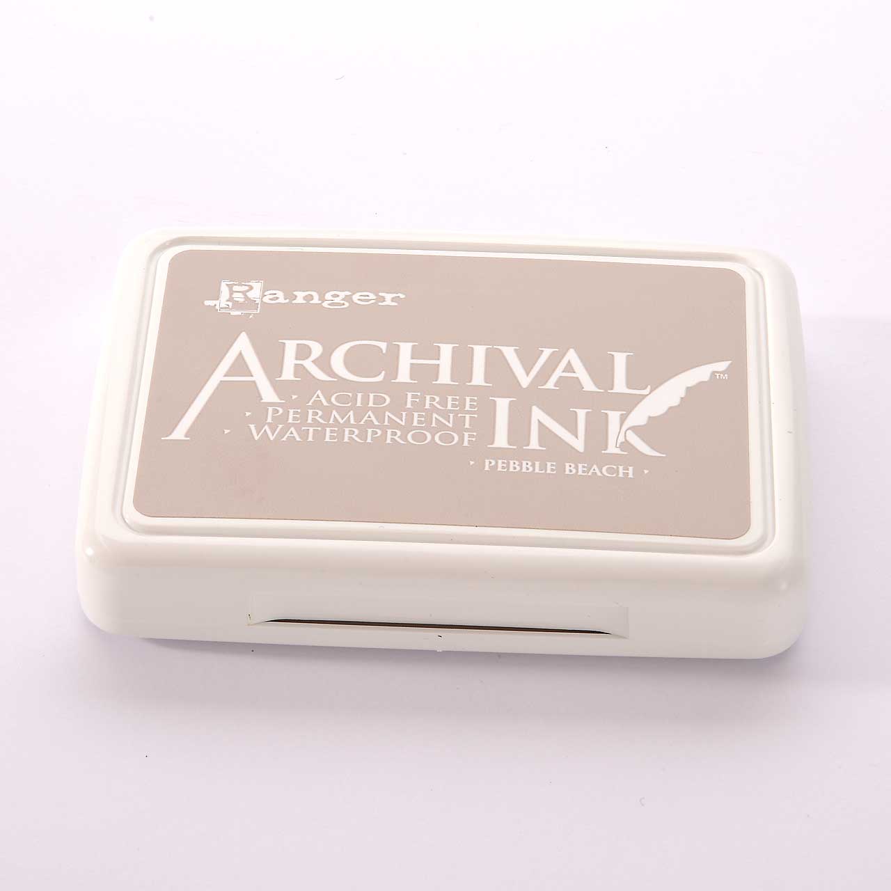 Ranger Archival Ink Stempelkissen - Pebble Beach · Sand Ranger Archival Ink Stempelkissen - Pebble Beach · Sand