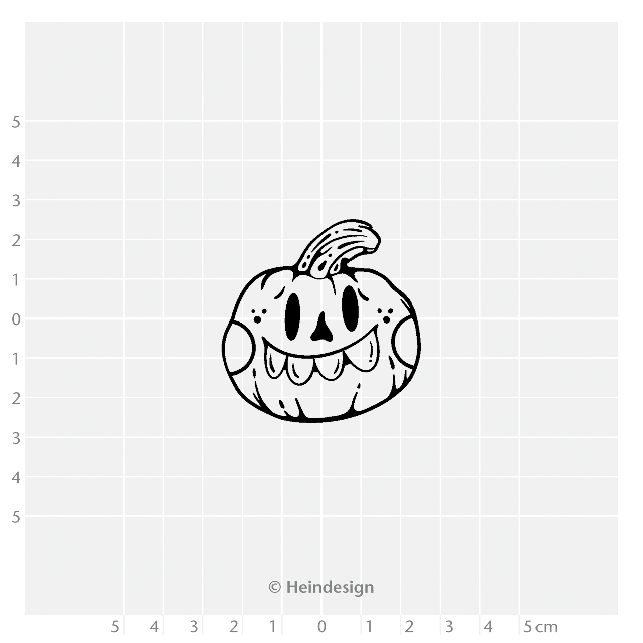 Motivstempel Titel: Halloween: Kürbis