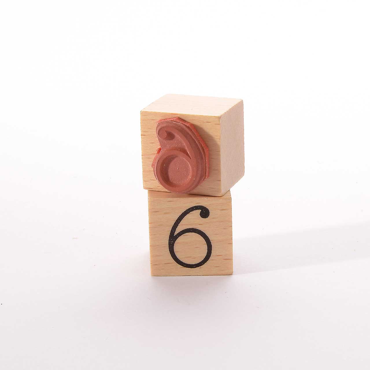 Motivstempel Titel: Ziffern - 6 Motivstempel Titel: Ziffern - 6