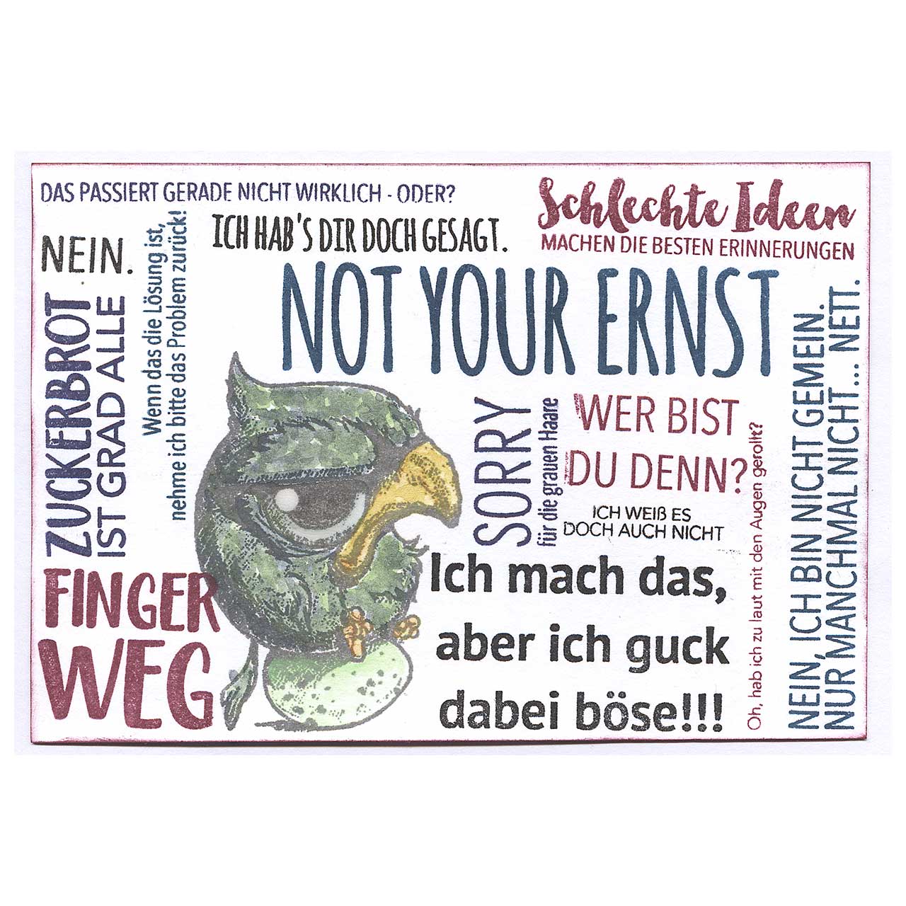 Freche Sprüche