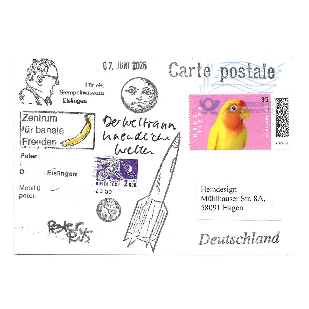 Das Welltall unendliche Weiten gestaltet von Peter aus Eislingen