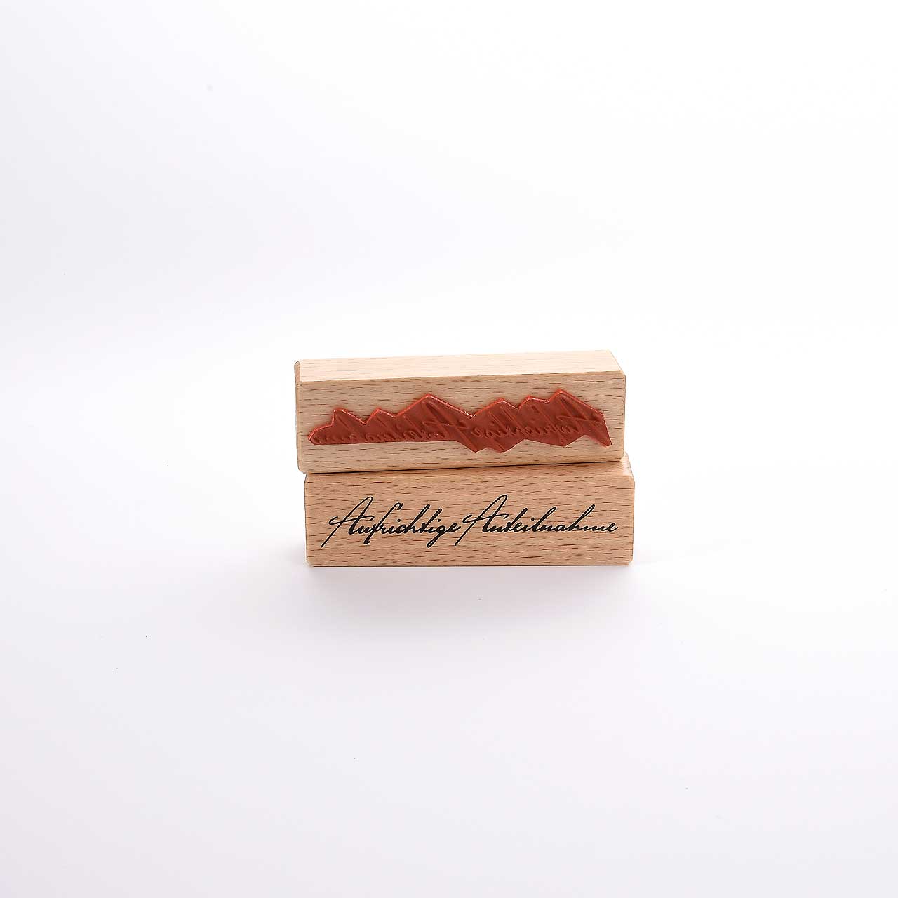 Motivstempel Titel: Aufrichtige Anteilnahme