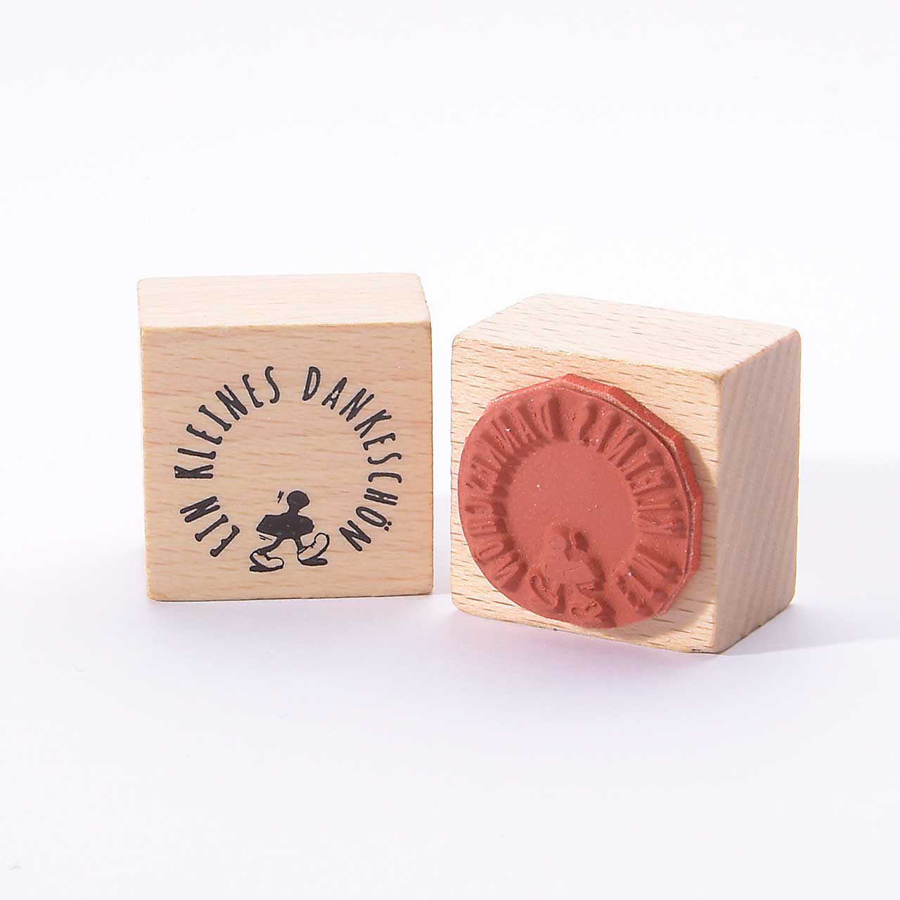 Motivstempel Titel: Stempelmännchen · Ein kleines Dankeschön