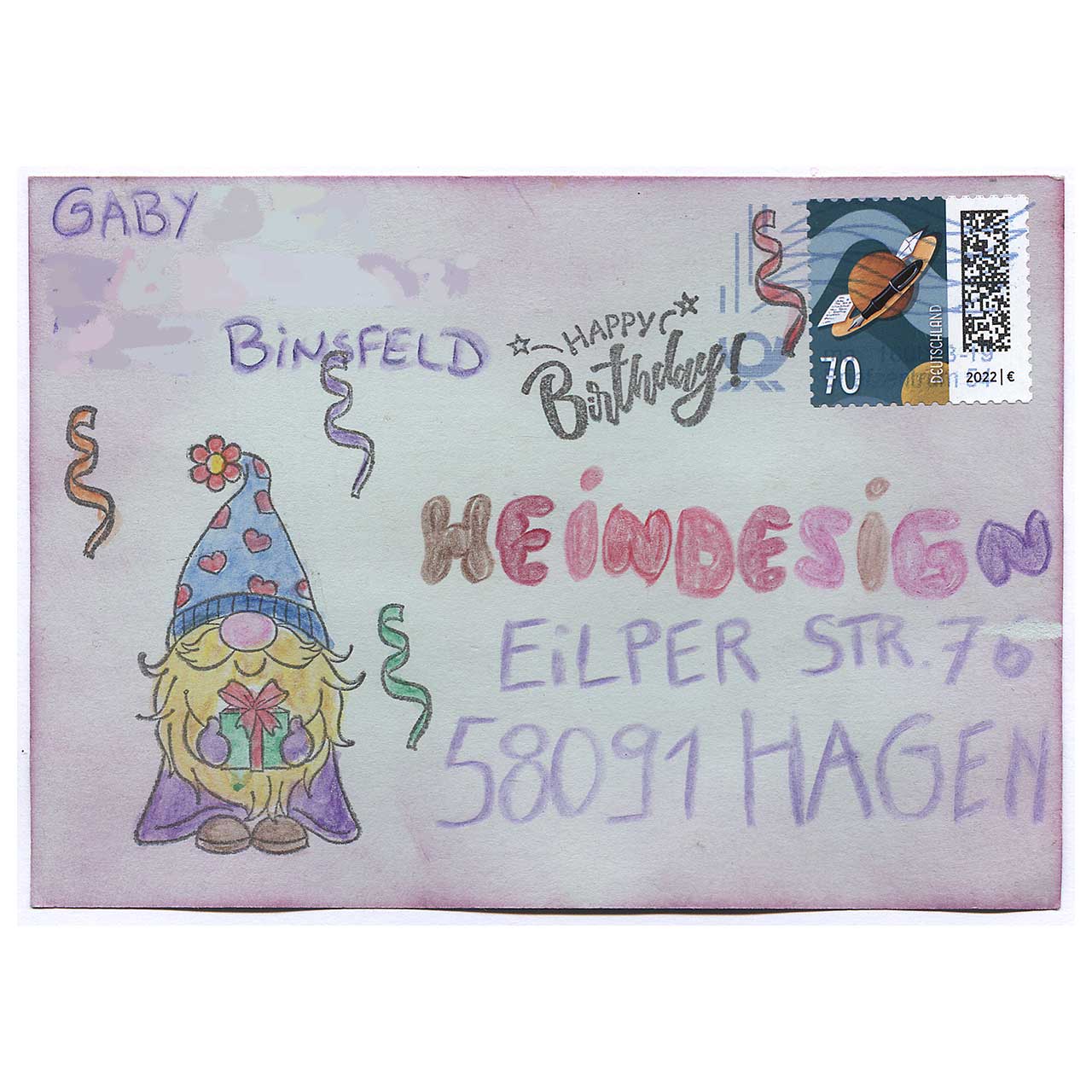 Geburtstag 2023 gestaltet von Gaby aus Binsfeld