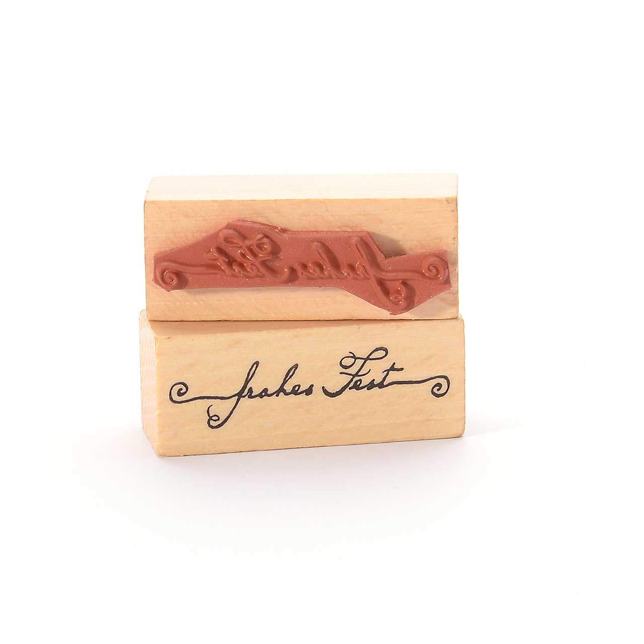 Motivstempel Titel: frohes Fest