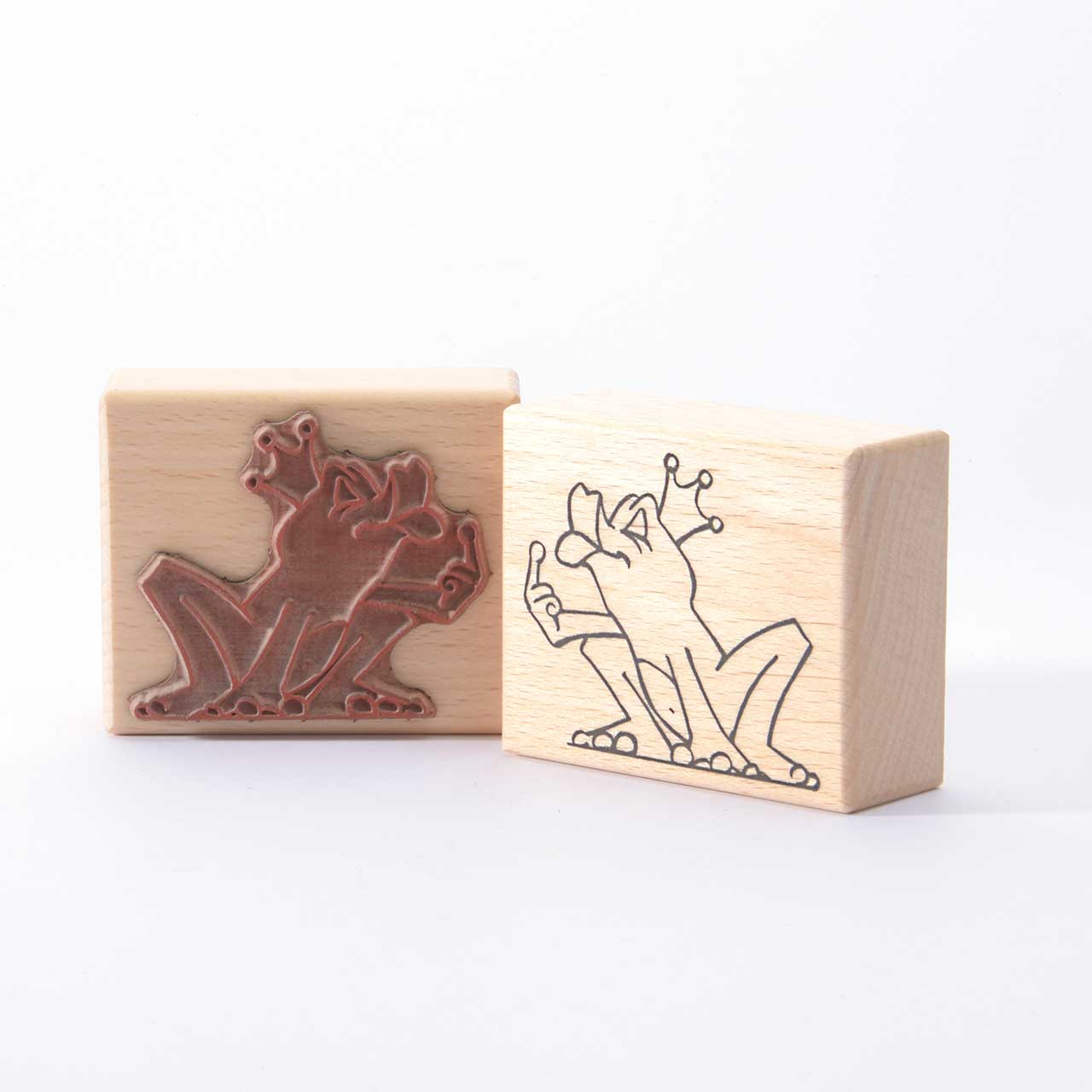 Motivstempel Titel: Froschkönig zum Knutschen