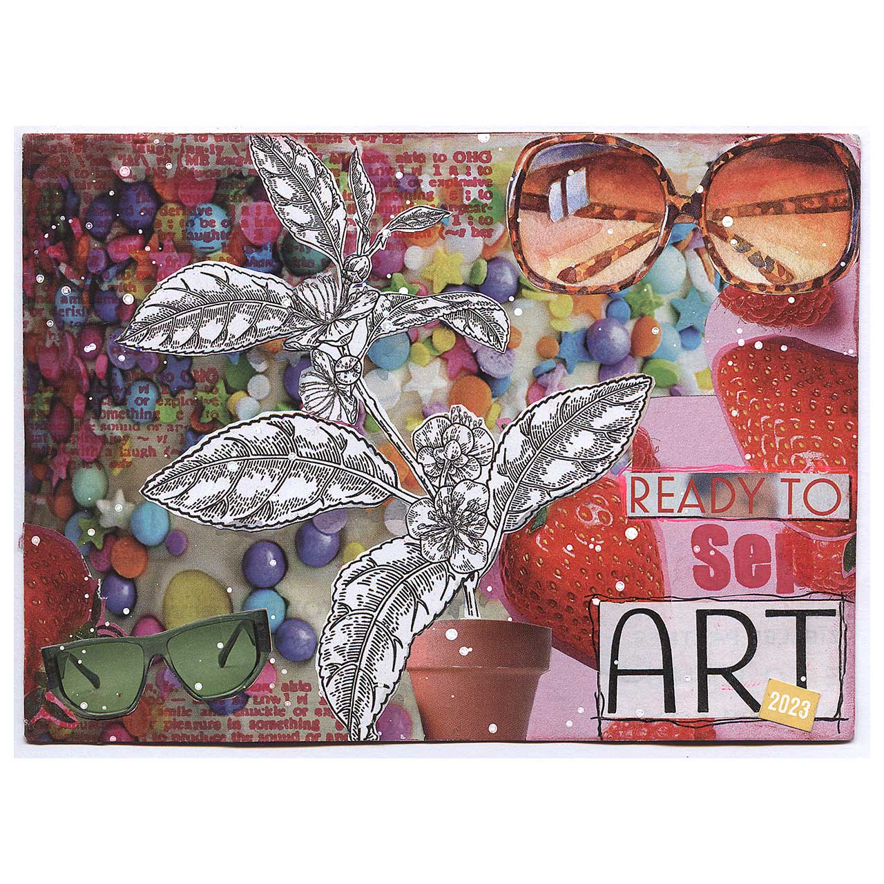 Kleb Dir was - Collage
