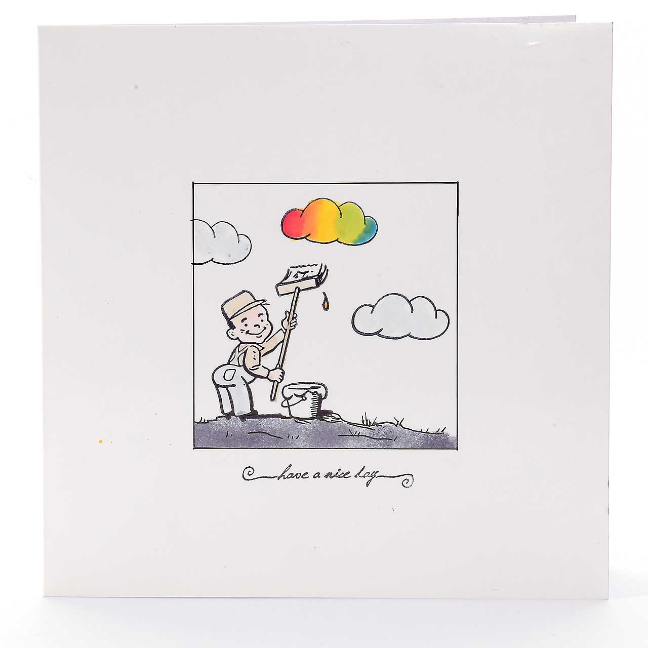 Mach die grauen Wolken bunt