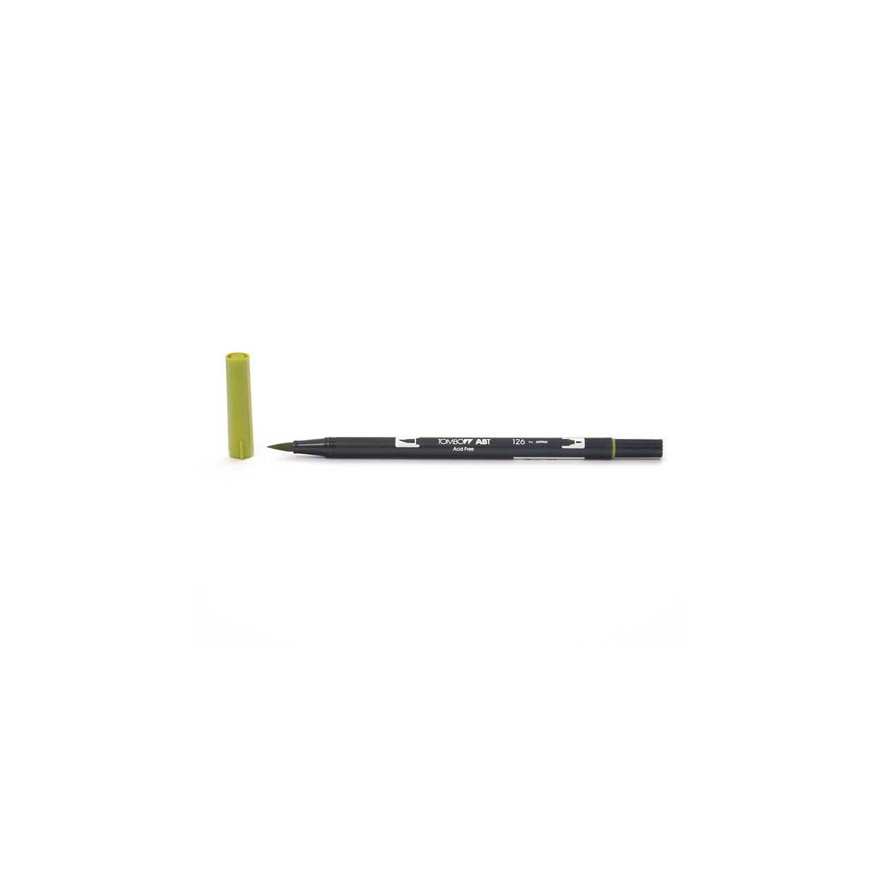 Tombow Dual Brush Pen - Light Olive - Olivgrün Hell Tombow Dual Brush Pen - Light Olive - Olivgrün Hell