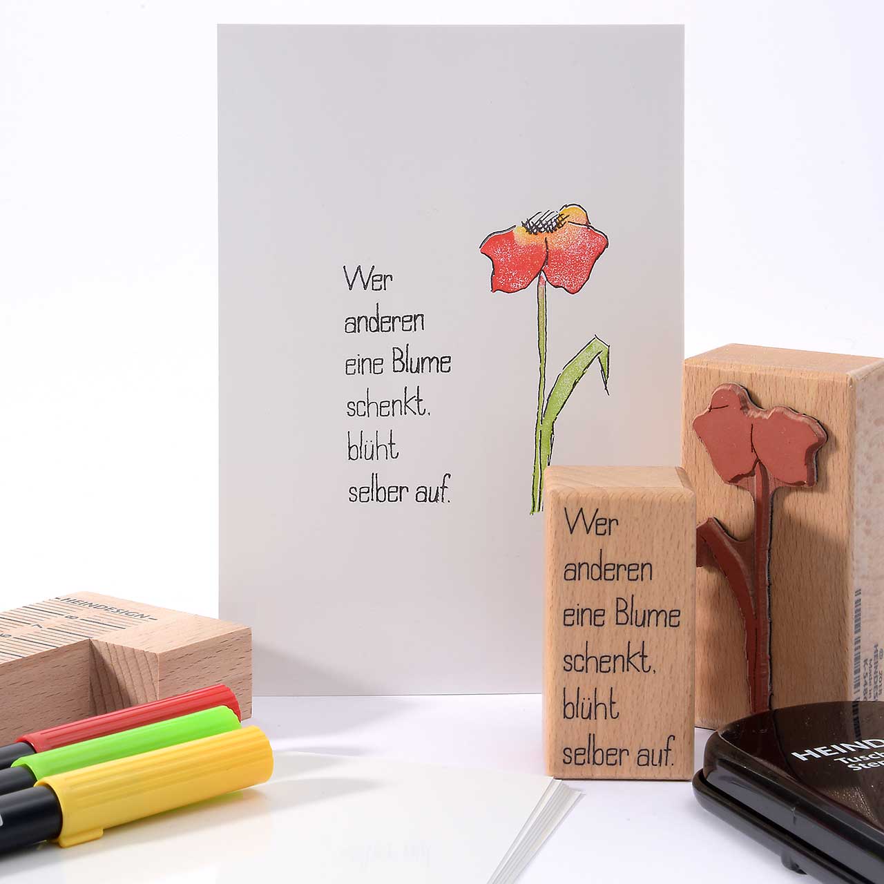 Kreativset - Wer anderen eine Blume schenkt ... Kreativset - Wer anderen eine Blume schenkt ...