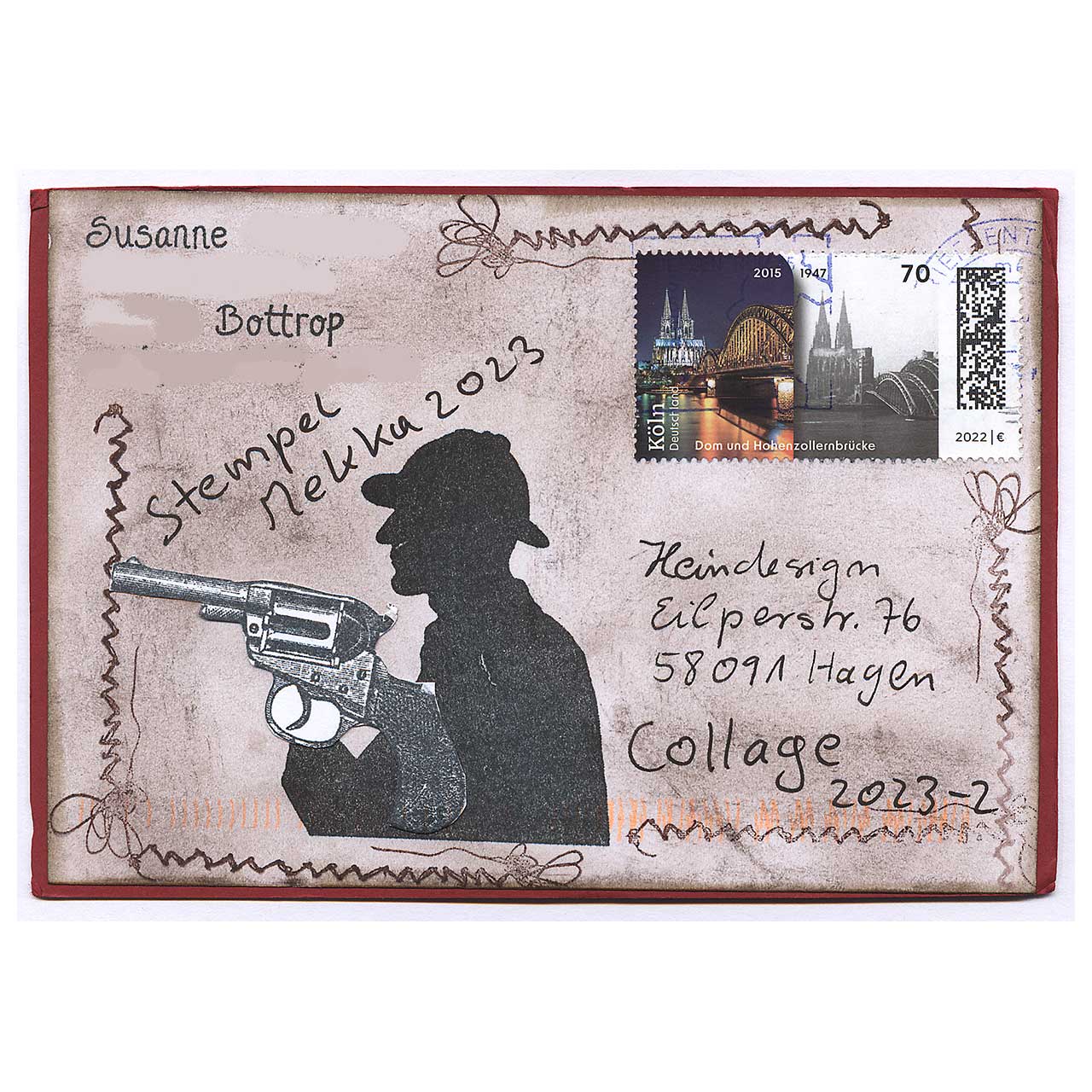 Kleb Dir was - Collage gestaltet von Susanne aus Bottrop