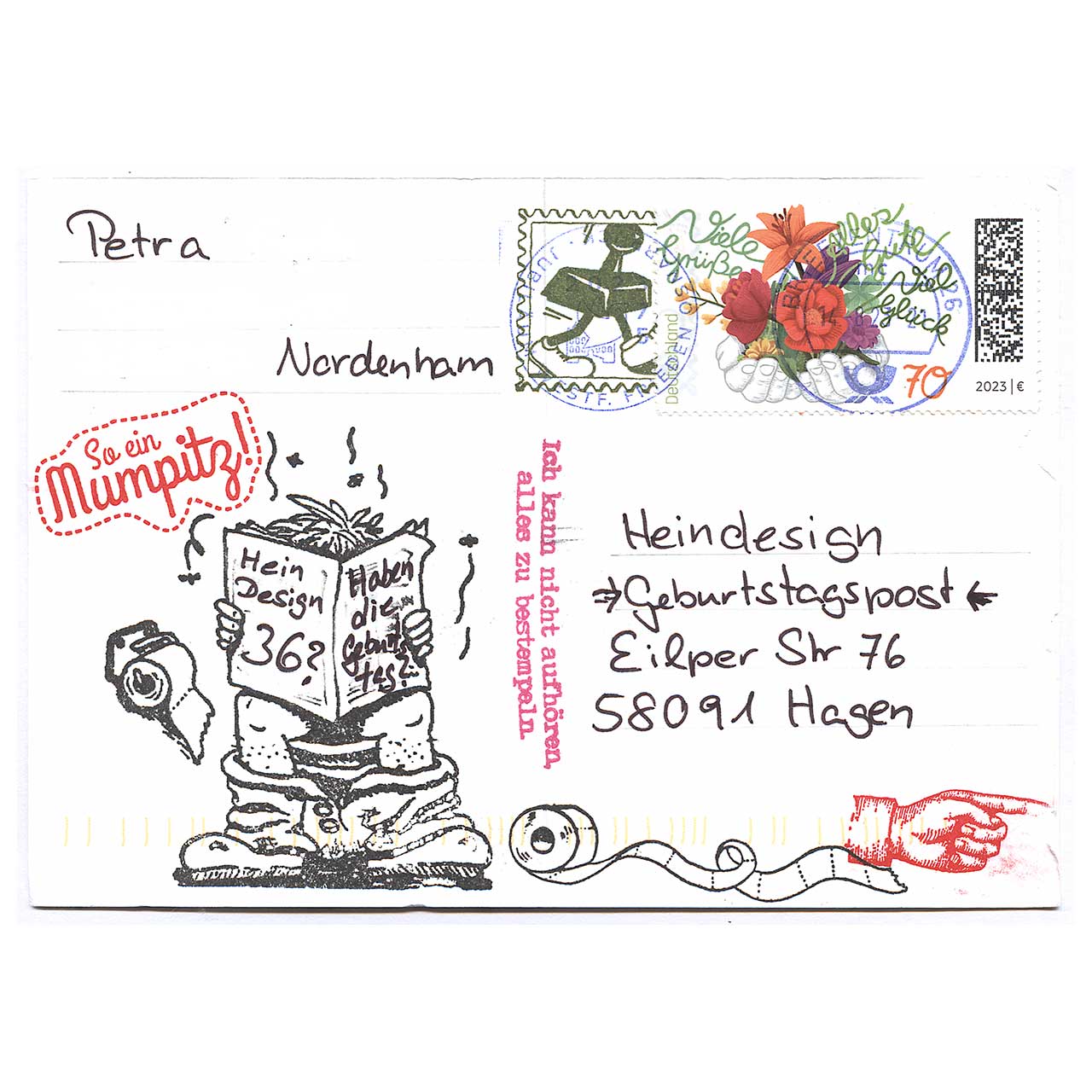 Geburtstag 2023 gestaltet von Petra aus Nordenham