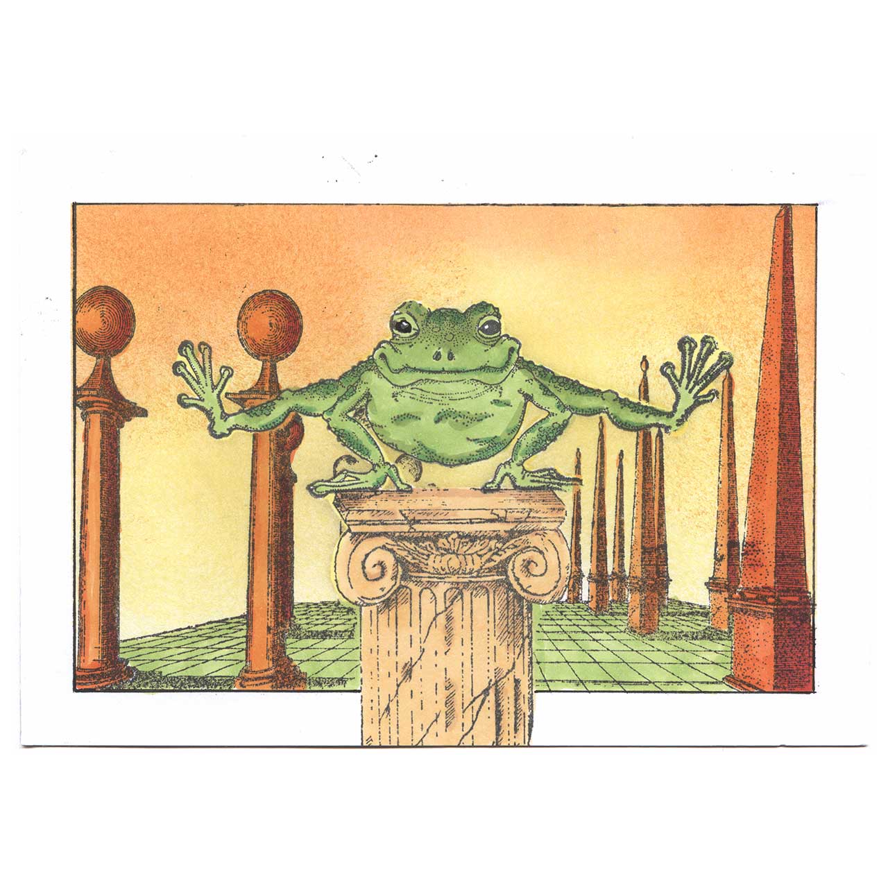 Sei kein Frosch
