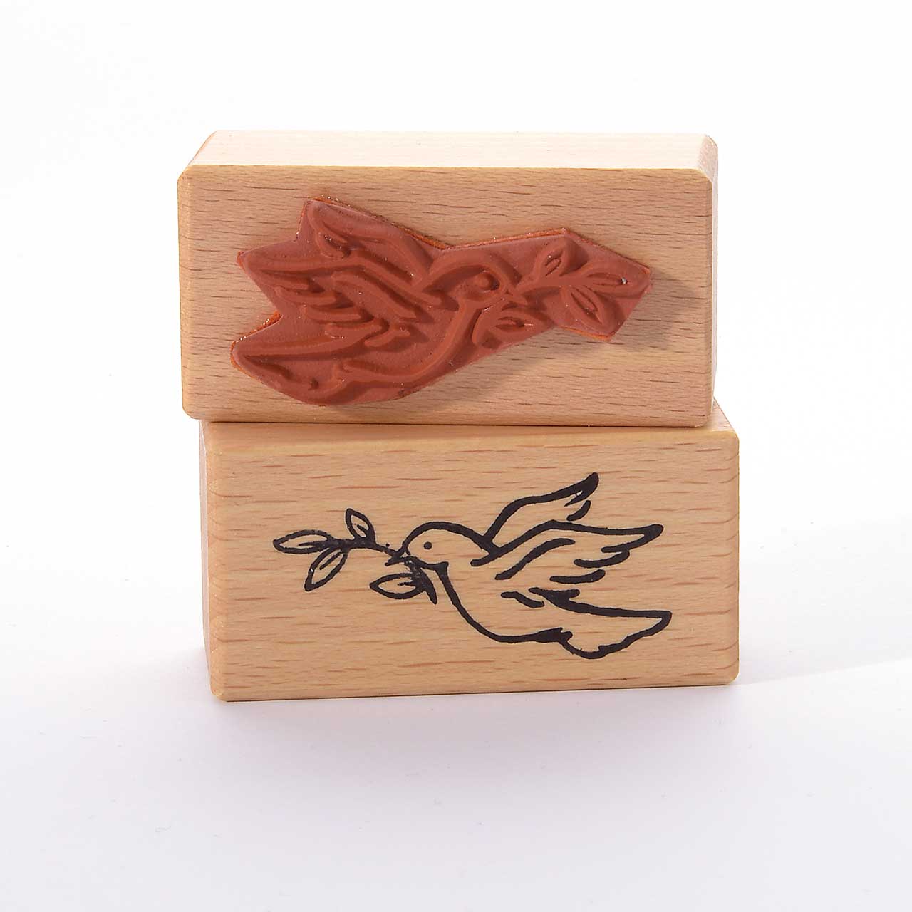 Motivstempel Titel: Taube mit Palmzweig