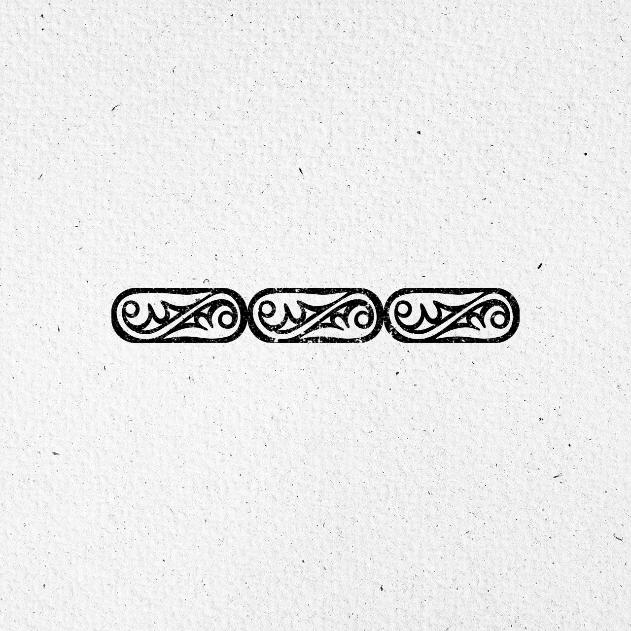 Motivstempel Titel: Igrika Ornamente · 3 Muster (klein)