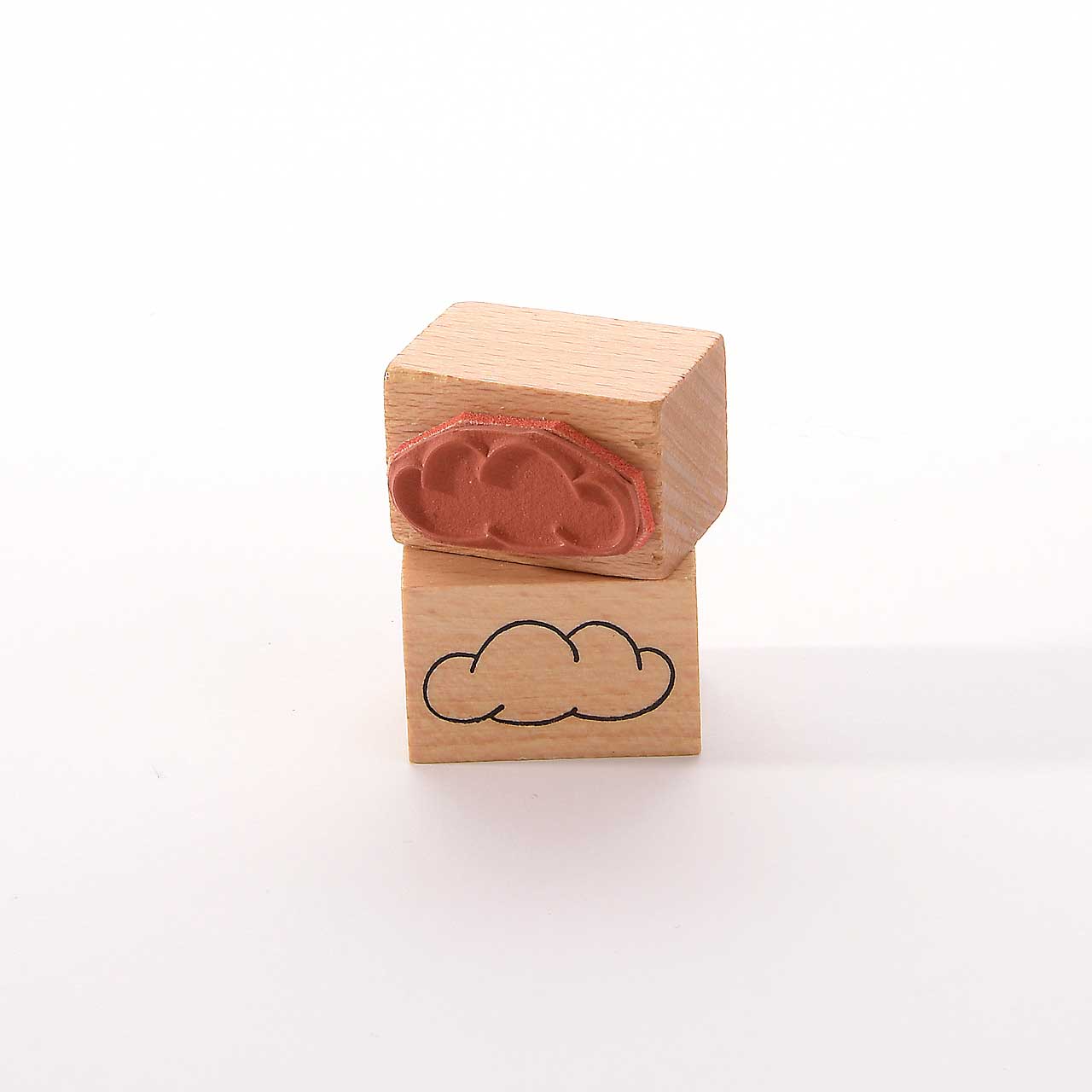 Motivstempel Titel: Kleine helle Wolke
