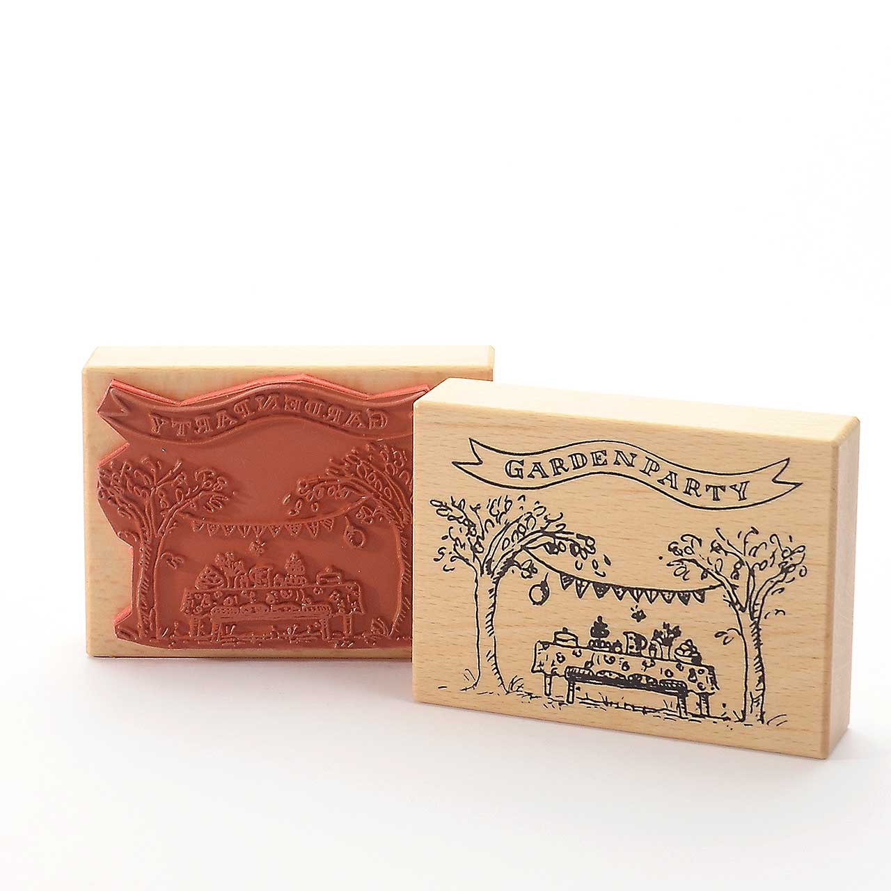 Motivstempel Titel: Tina - Gardenparty Motivstempel Titel: Tina - Gardenparty