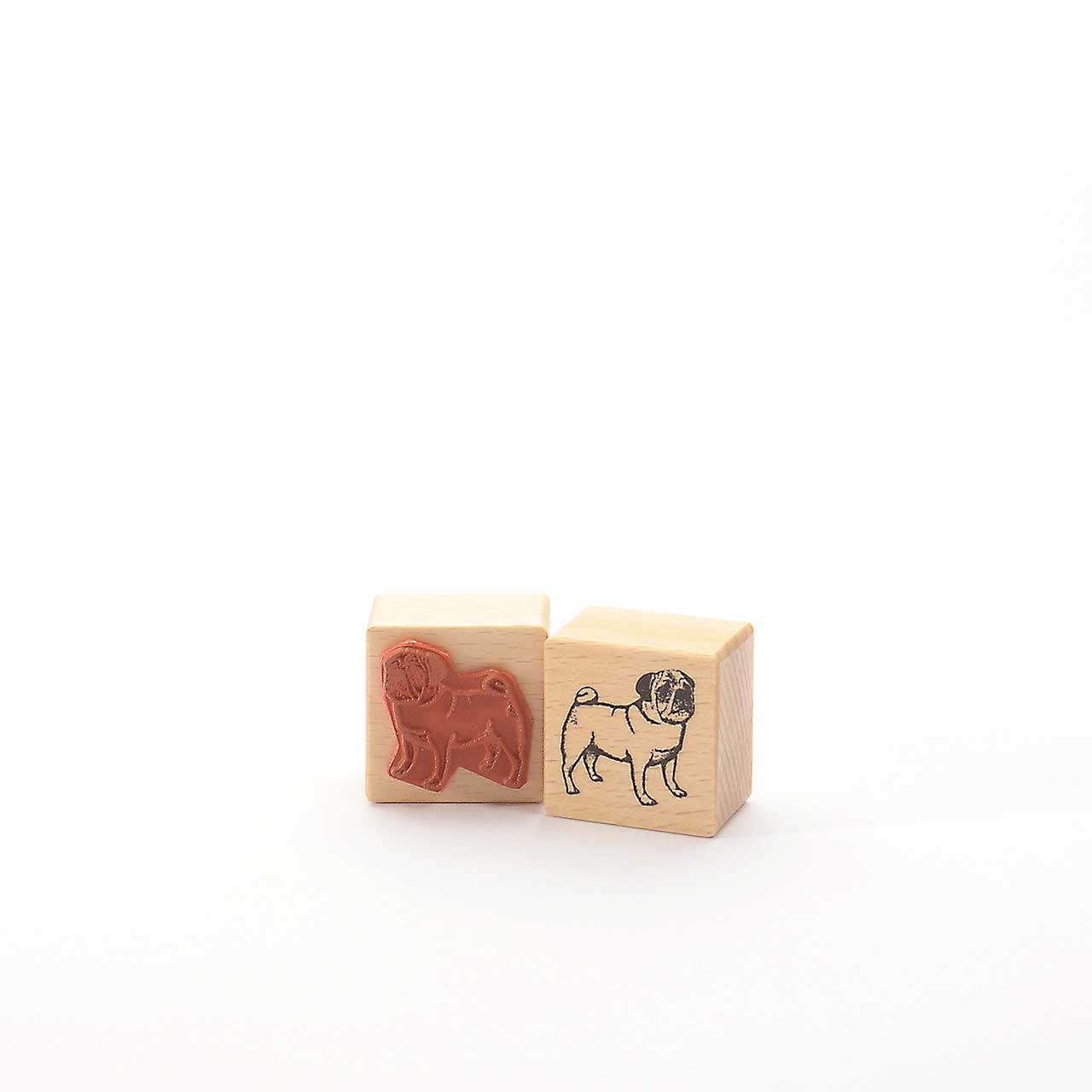 Motivstempel Titel: Mops Motivstempel Titel: Mops