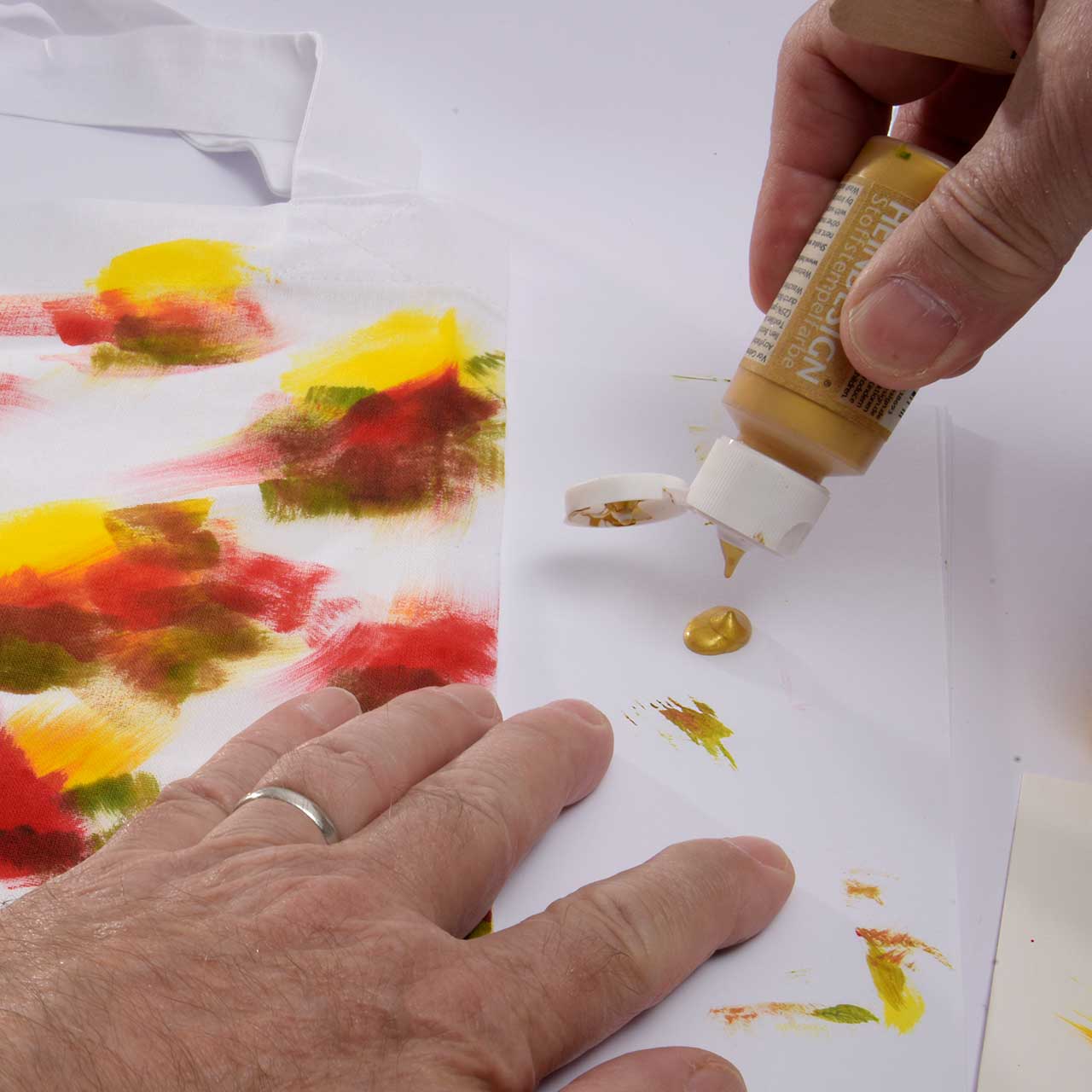 Herbstliche Geschenketasche