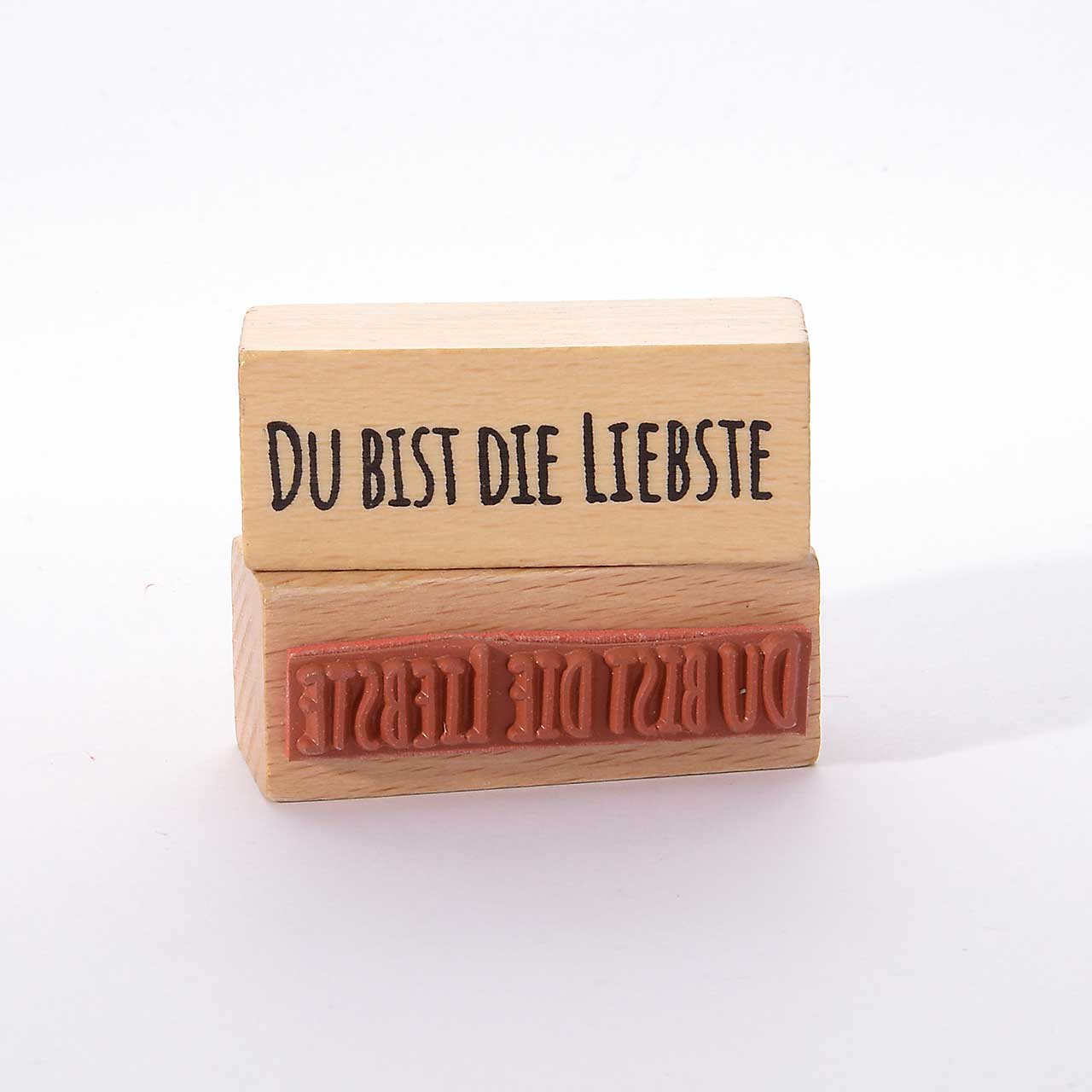 Motivstempel Titel: Du bist die Liebste