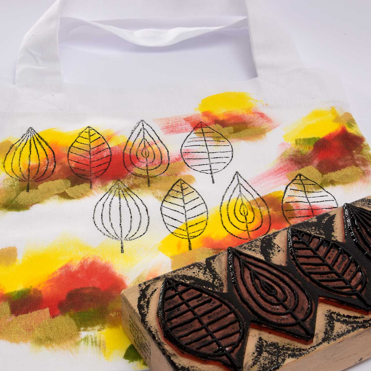 Herbstliche Geschenketasche