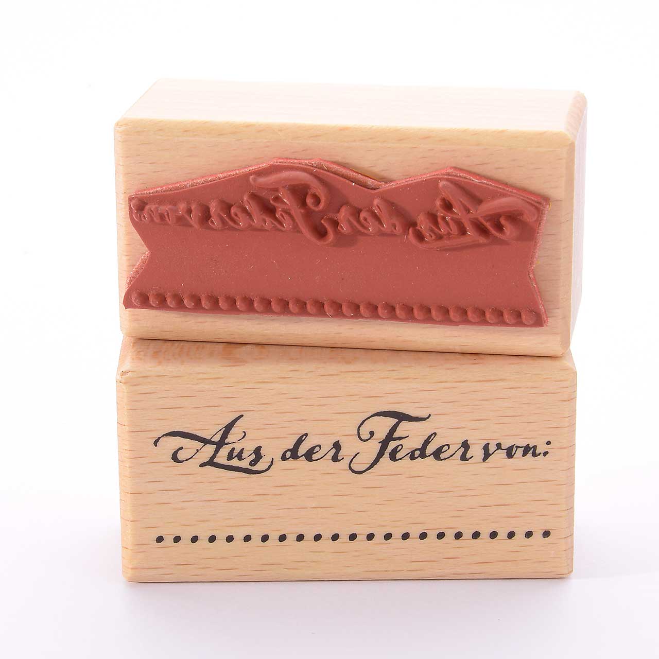 Motivstempel Titel: Aus der Feder von: