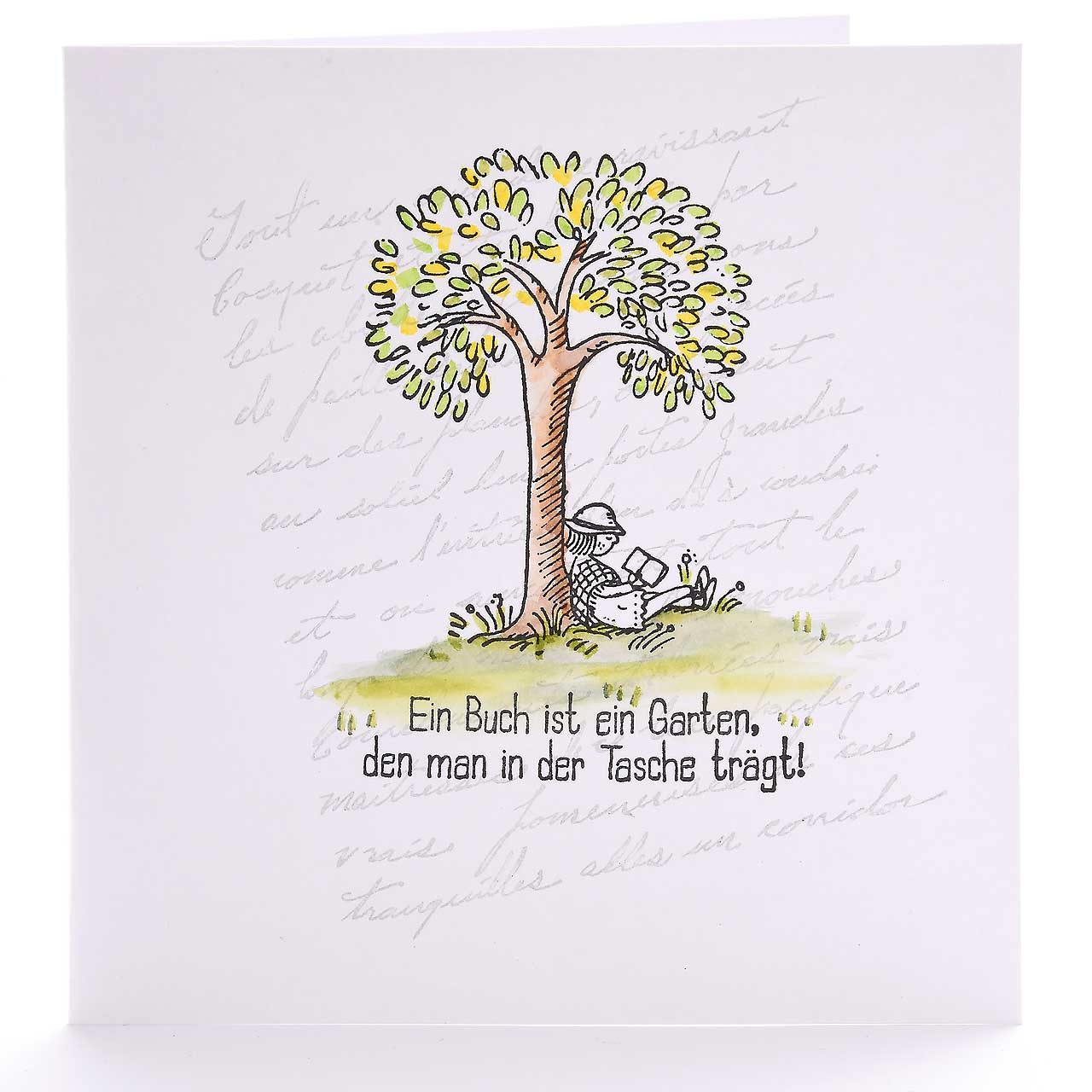 Ein Buch ist ein Garten ...