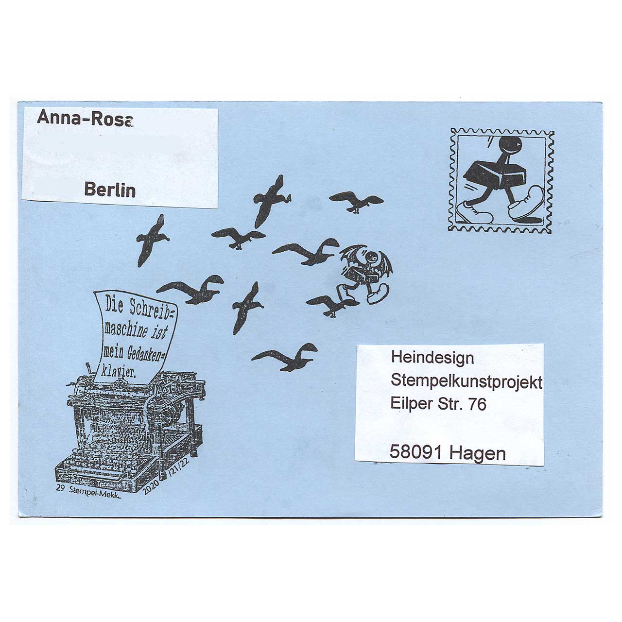 Die Schreibmaschine III gestaltet von Anna-Rosa aus Berlin