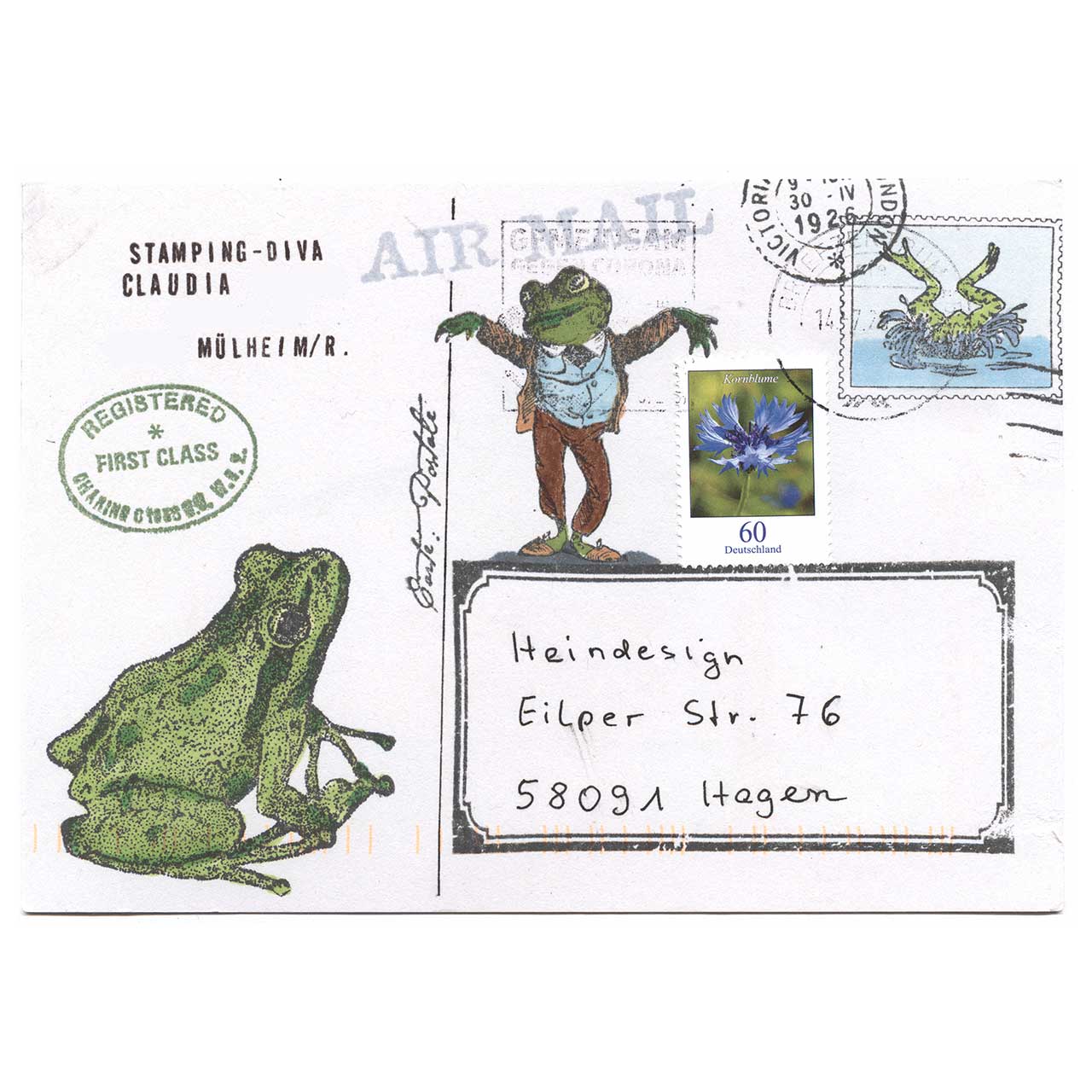 Sei kein Frosch gestaltet von Claudia aus Mülheim Ruhr